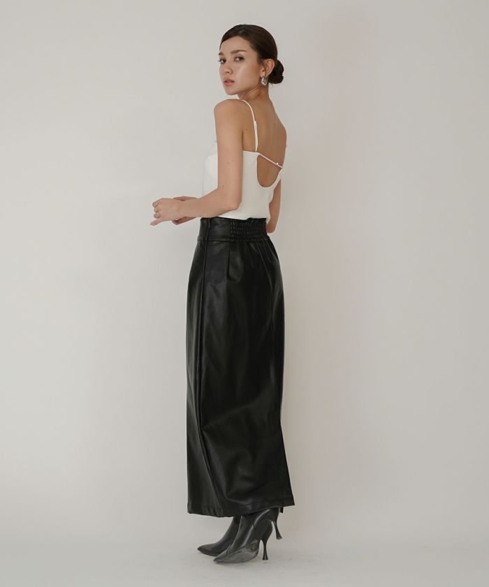 クリアカットソー ２WAY クロップド カップ付き トップス KINO THE KEI