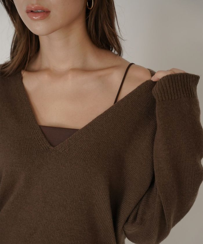 クリアカットソー ２WAY クロップド カップ付き トップス KINO THE KEI