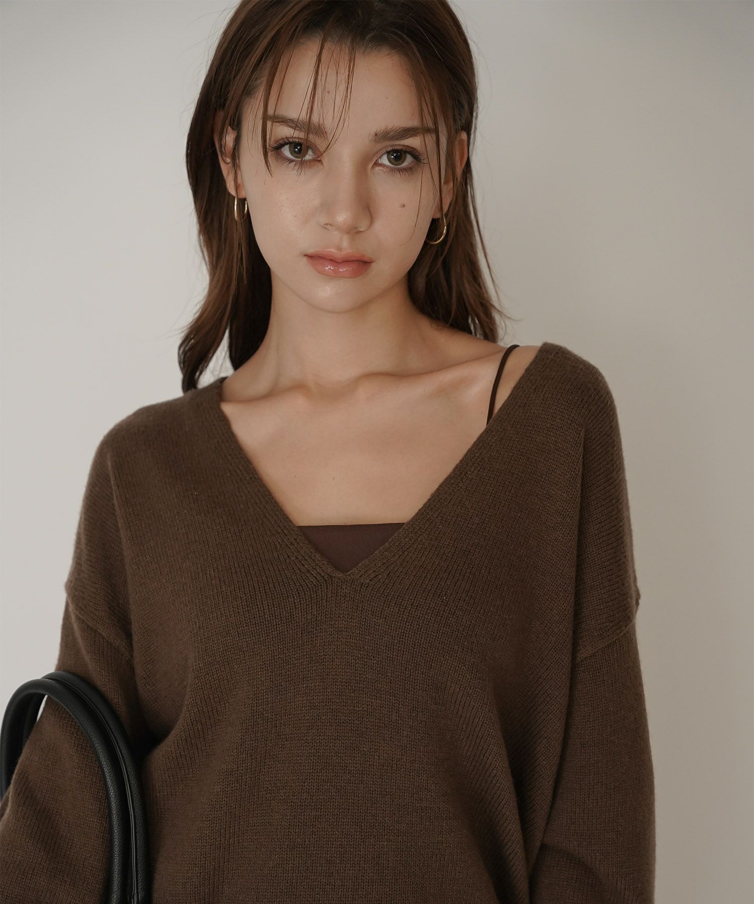 クリアカットソー ２WAY クロップド カップ付き トップス KINO THE KEI