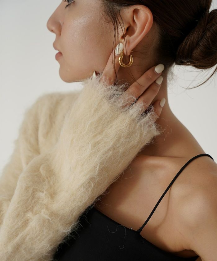 クリアカットソー ２WAY クロップド カップ付き トップス KINO THE KEI