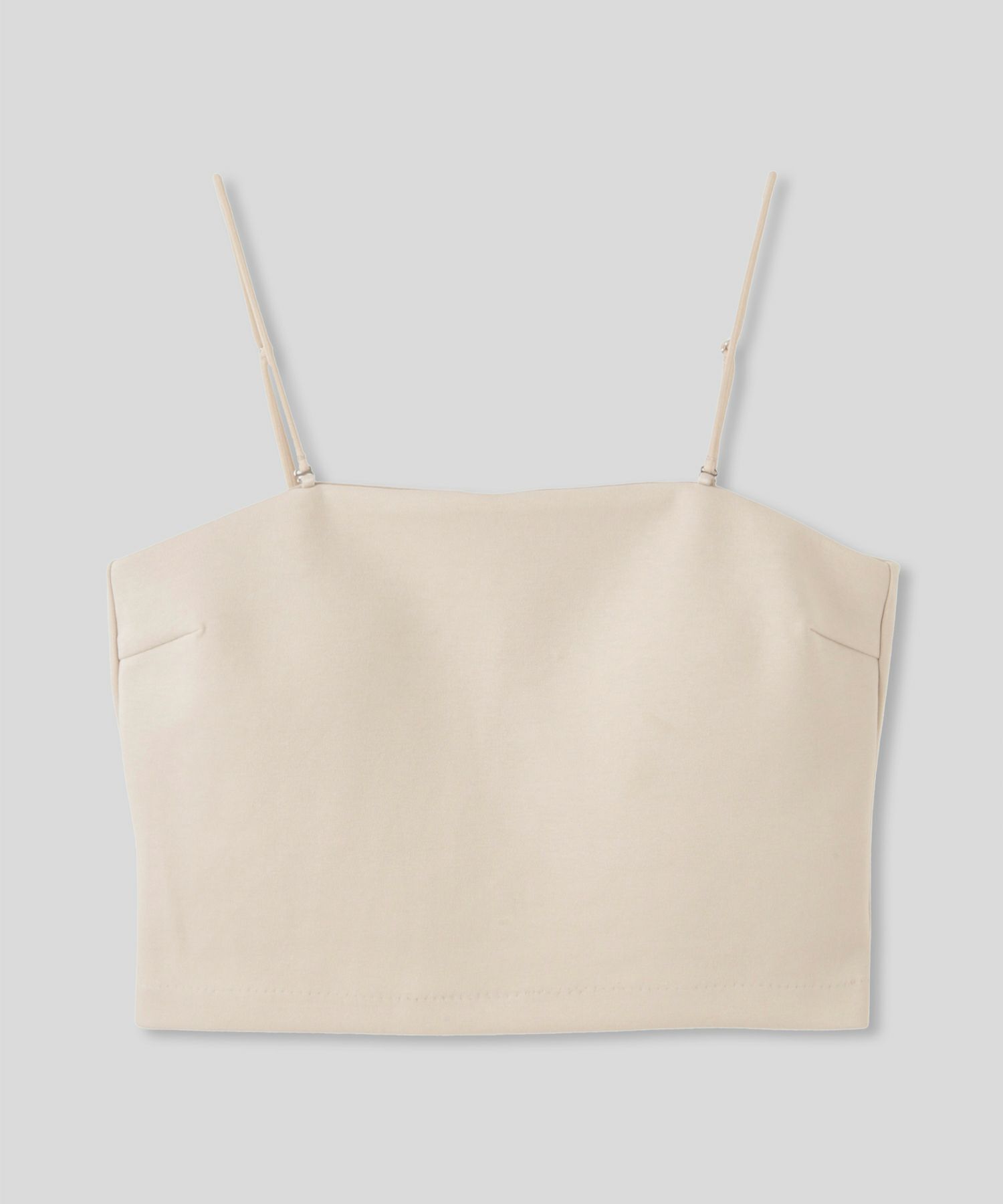 クリアカットソー ２WAY クロップド カップ付き トップス KINO THE KEI