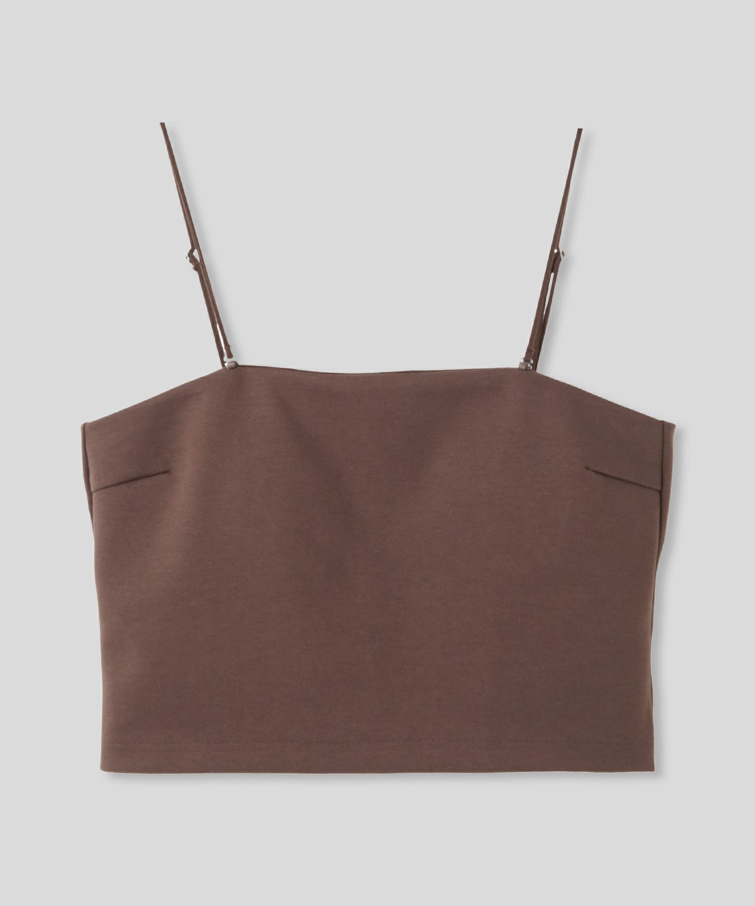 クリアカットソー ２WAY クロップド カップ付き トップス KINO THE KEI