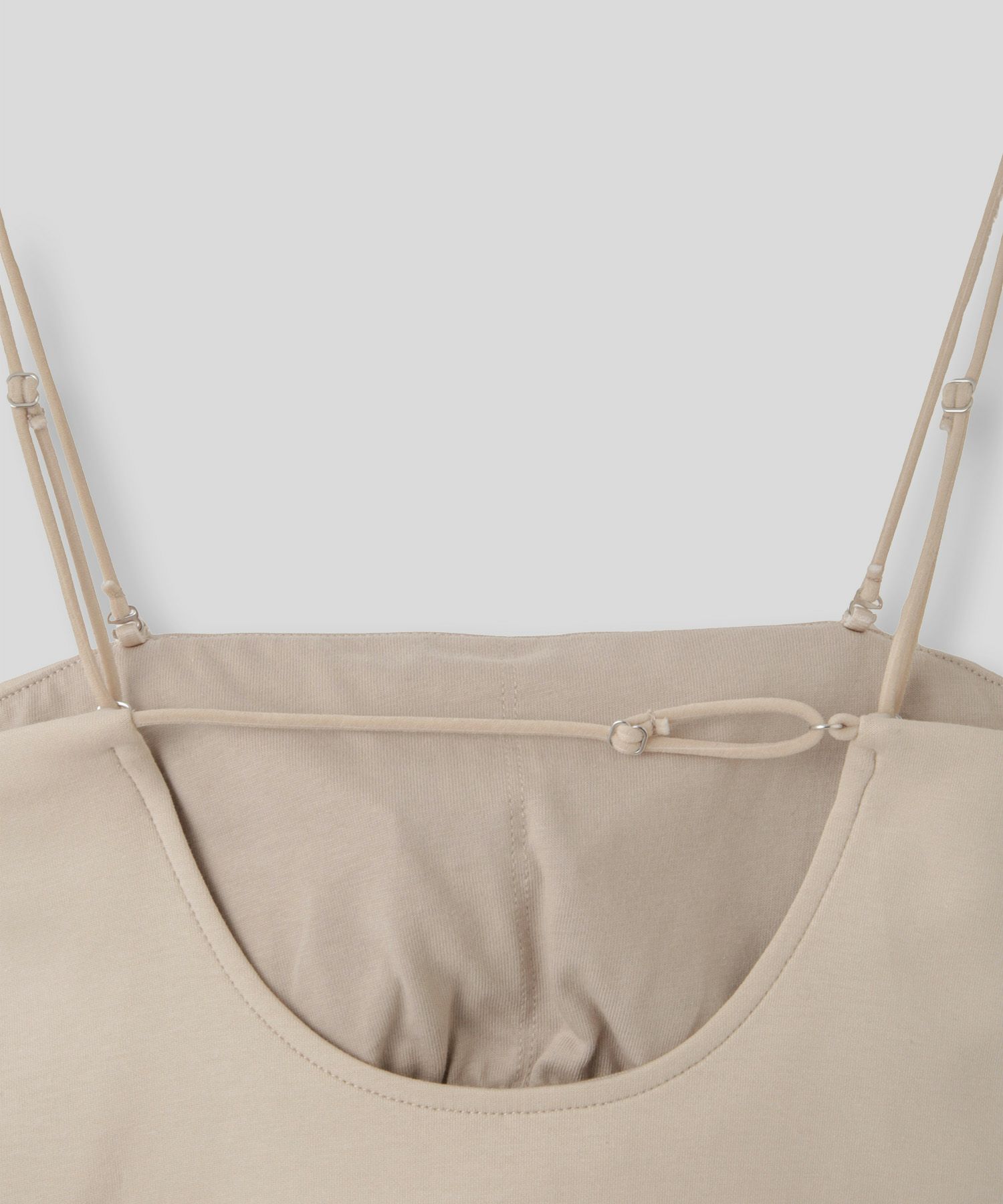 クリアカットソー ２WAY クロップド カップ付き トップス KINO THE KEI