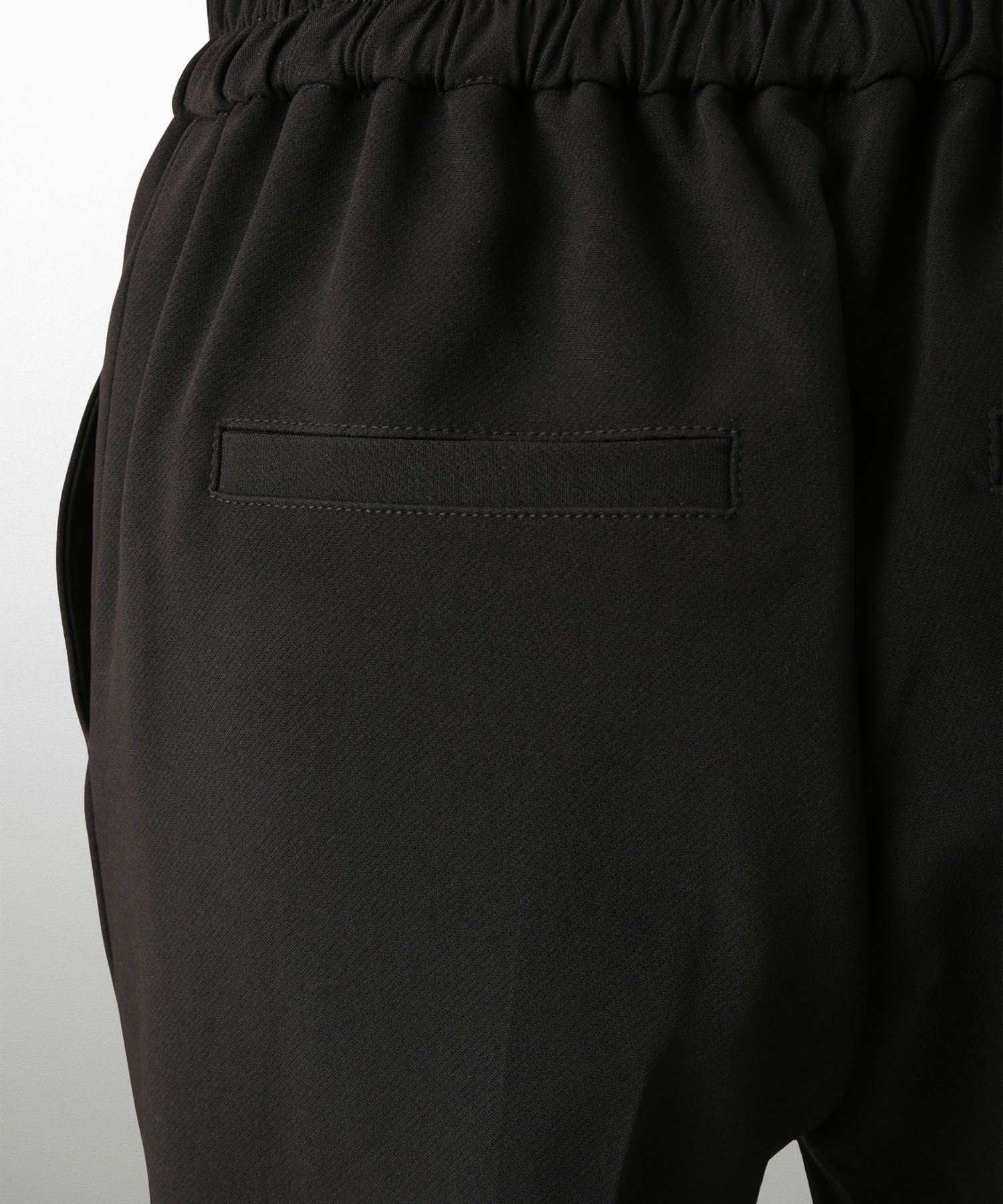 レースヘム センタープレス パンツ スティックパンツ テーパードパンツ レース 上品 オフィス 学校行事 きれいめ 洗える ホワイト/ブラック/XS/S/M