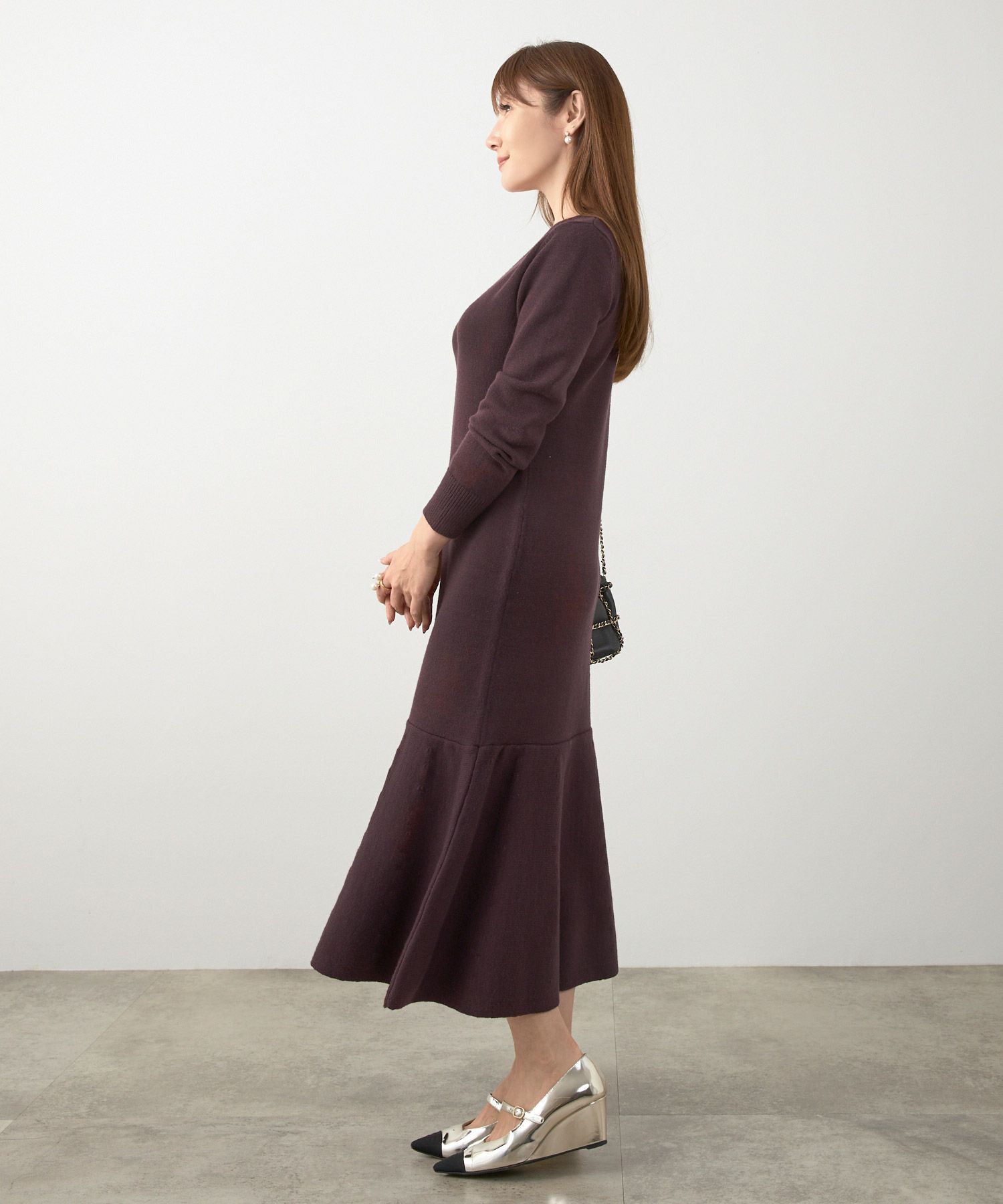 手洗い可 レディース 長袖 大人可愛い 上品 きれいめ オフィス 大人カジュアル フェミニン ジョイントスペース