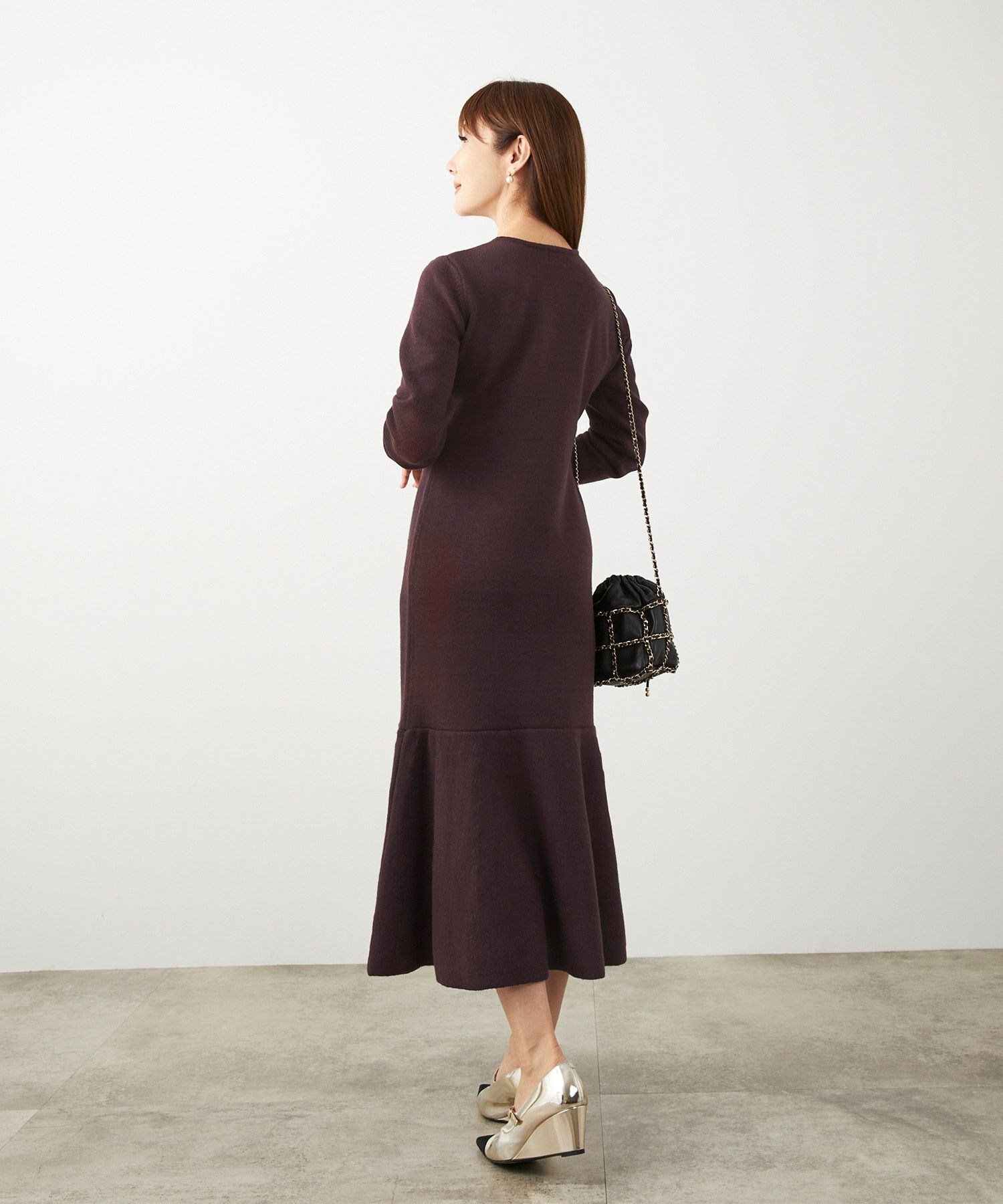 手洗い可 レディース 長袖 大人可愛い 上品 きれいめ オフィス 大人カジュアル フェミニン ジョイントスペース