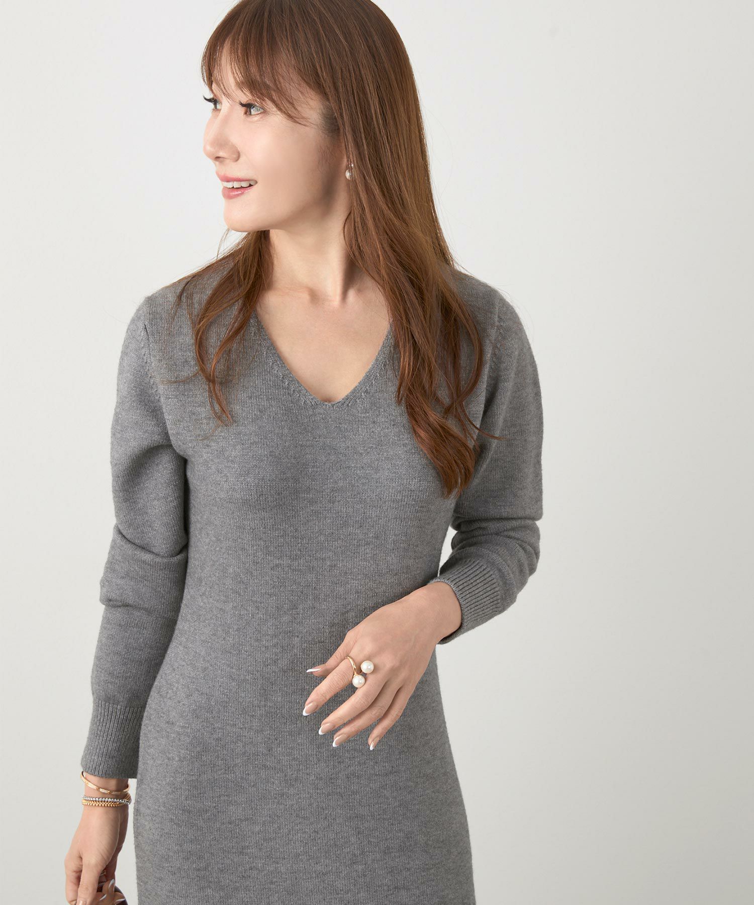 手洗い可 レディース 長袖 大人可愛い 上品 きれいめ オフィス 大人カジュアル フェミニン ジョイントスペース