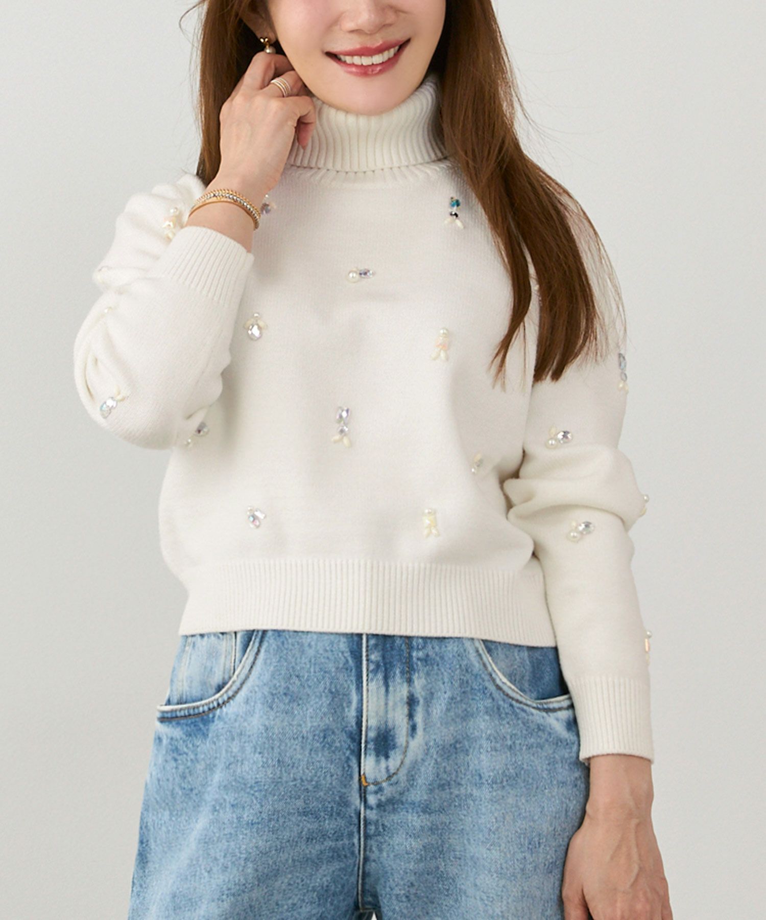 手洗い可 レディース 長袖 大人可愛い 上品 きれいめ オフィス 大人カジュアル フェミニン ジョイントスペース