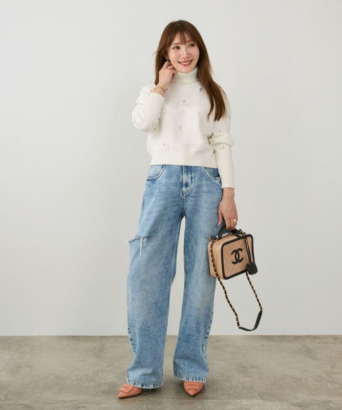 手洗い可 レディース 長袖 大人可愛い 上品 きれいめ オフィス 大人カジュアル フェミニン ジョイントスペース