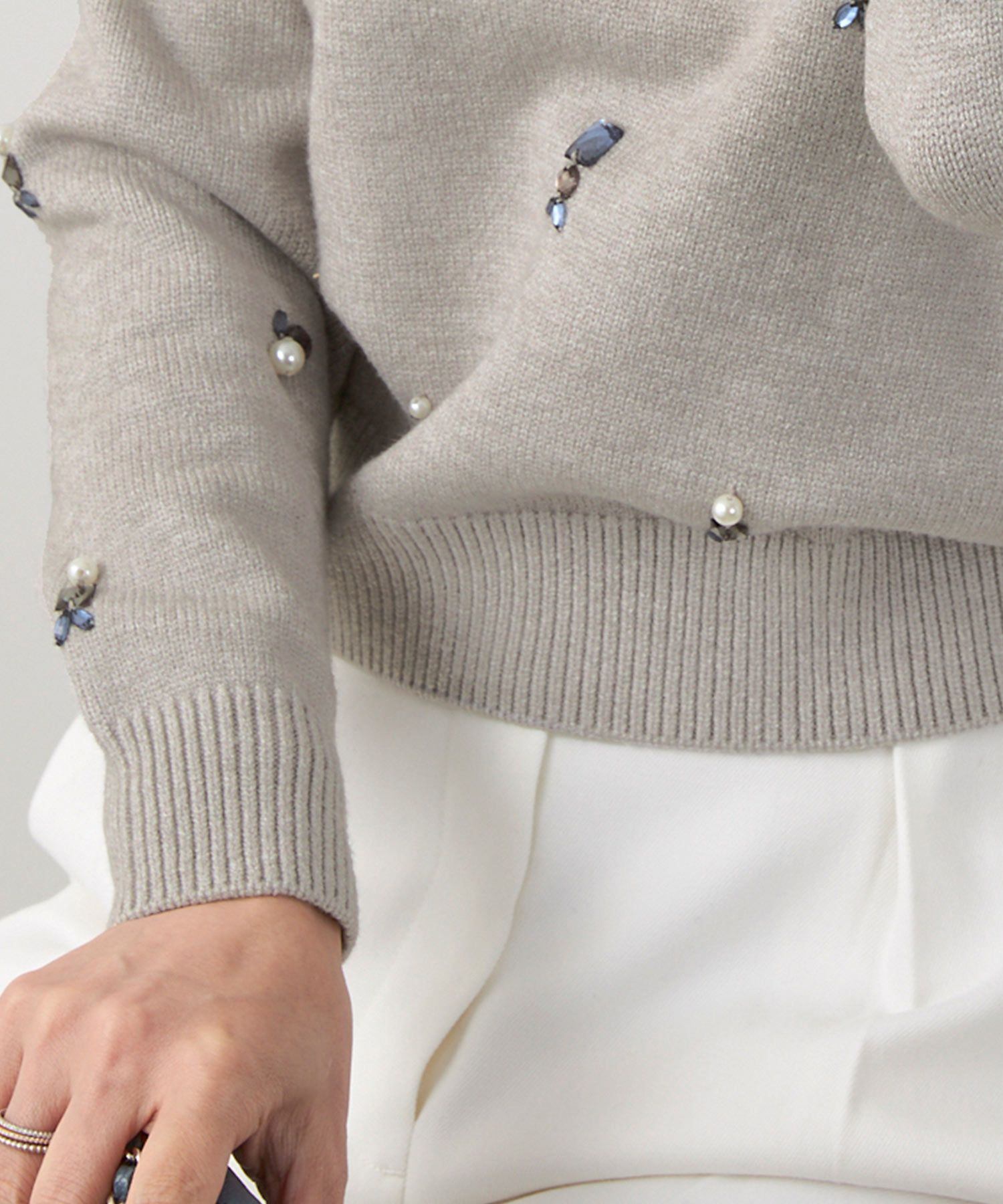 手洗い可 レディース 長袖 大人可愛い 上品 きれいめ オフィス 大人カジュアル フェミニン ジョイントスペース