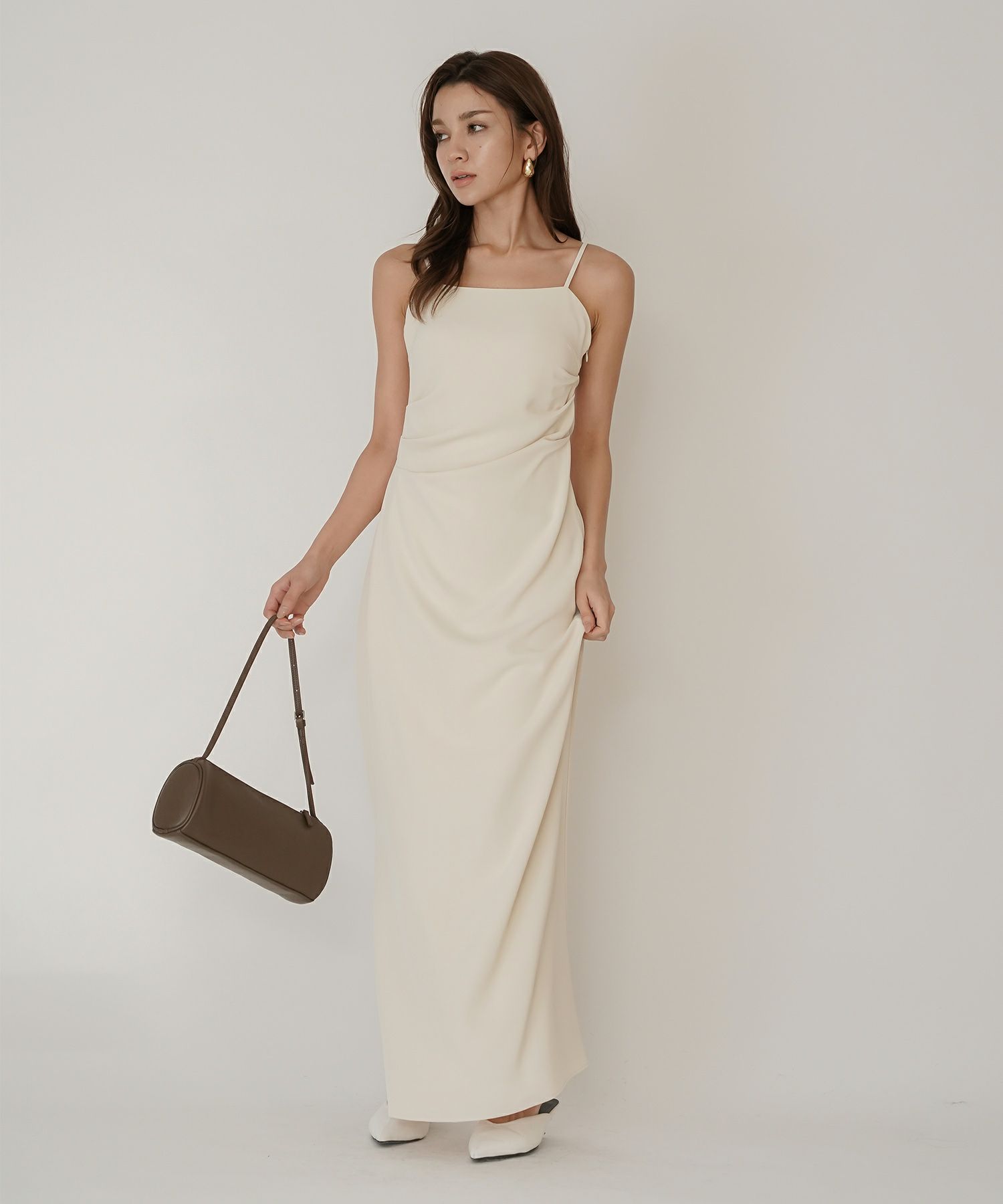 トリプルタック デザイン キャミソール ワンピース KINO THE KEI