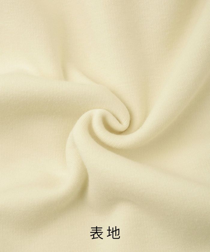 ボンバーヒート Aライン ワンピース HUIT レディース ハイネック スタンドネック 裏起毛 秋 冬 アイボリー/チャコール/ブラック/M