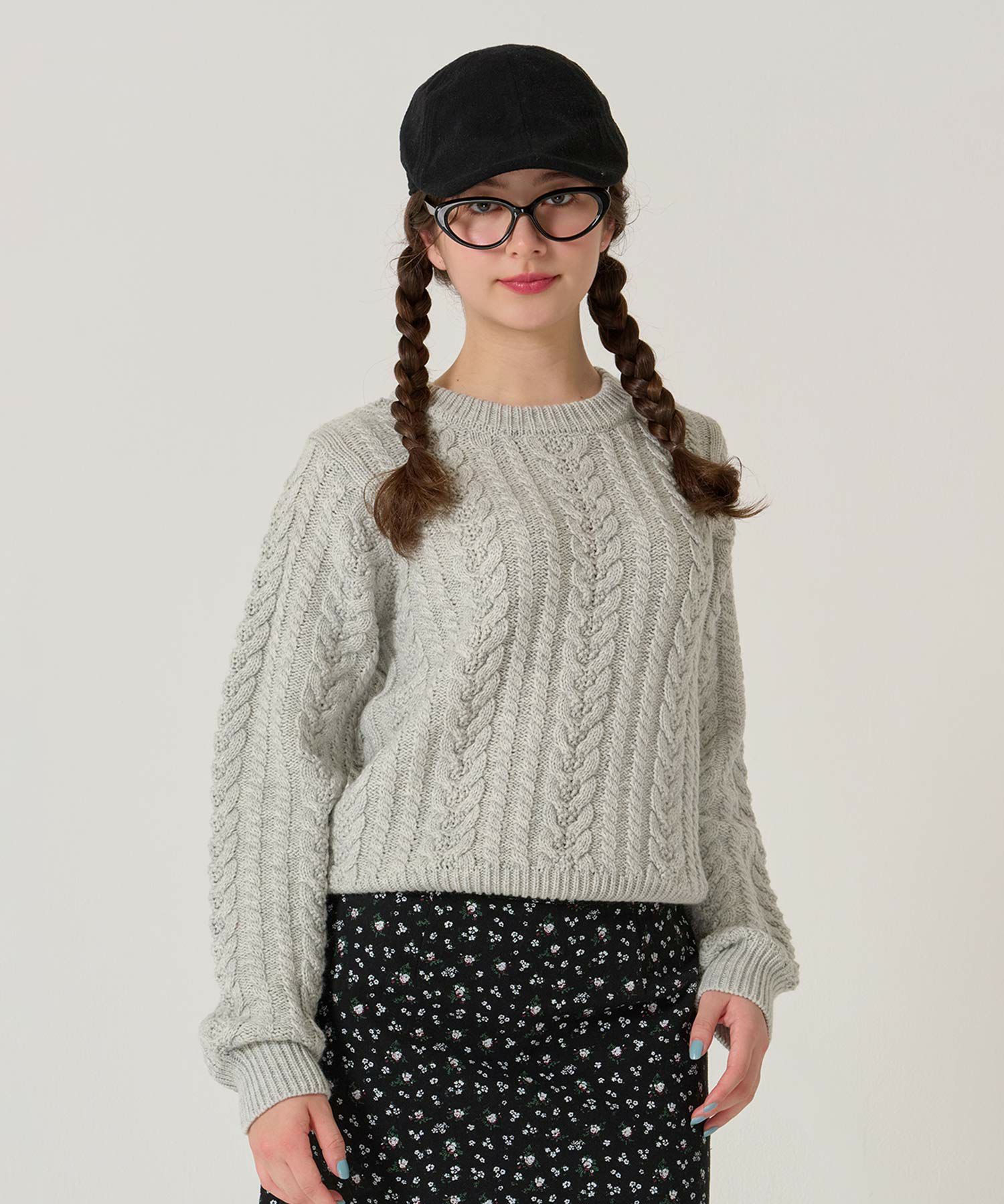 ケーブル/ ニット/トップス