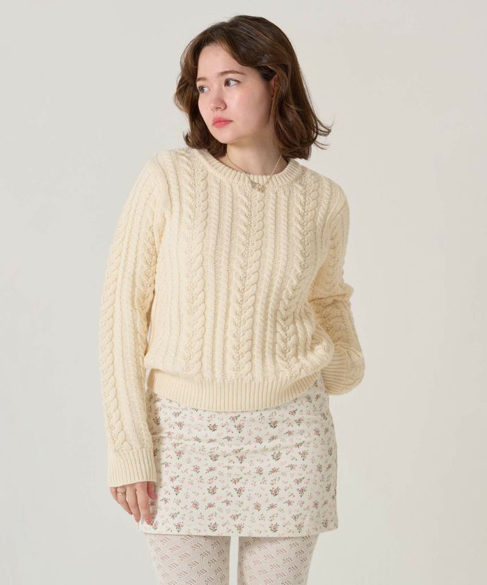 花柄/ミニ/スカート