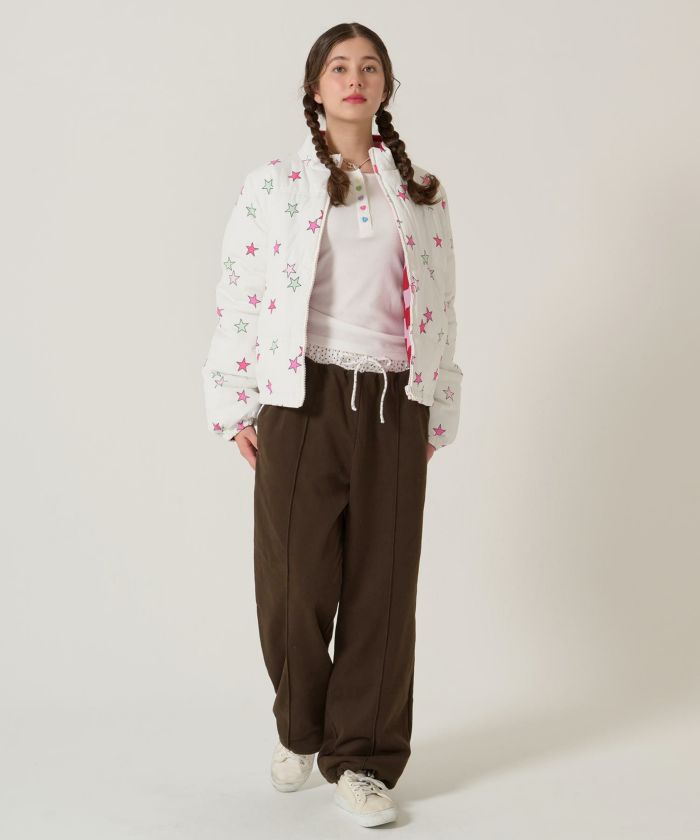 星/裏起毛パンツ/スウェット