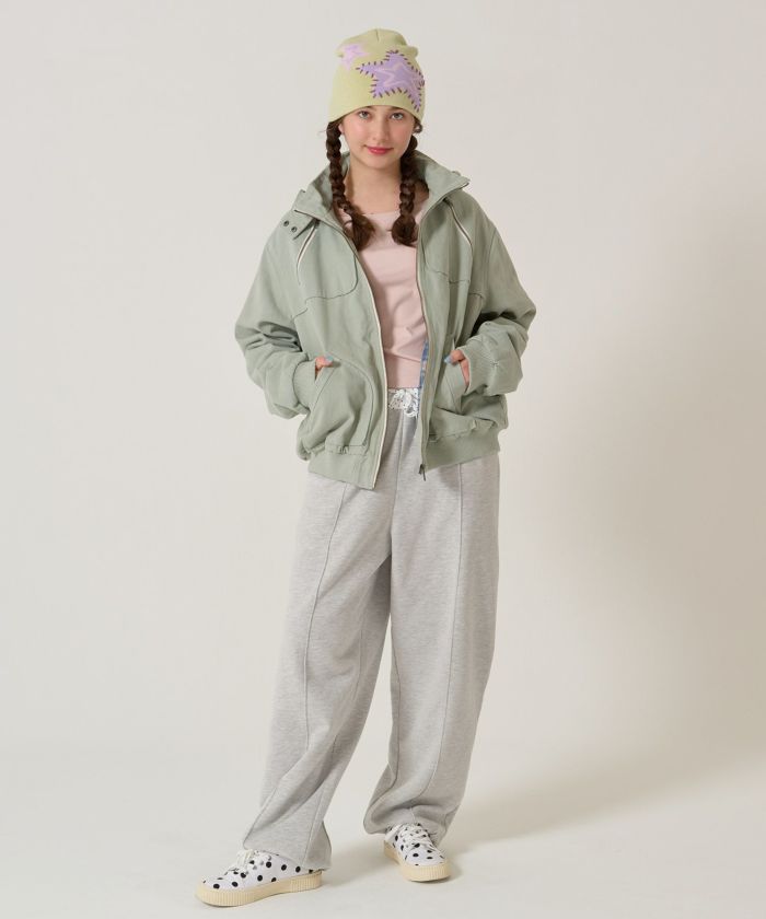 星/裏起毛パンツ/スウェット