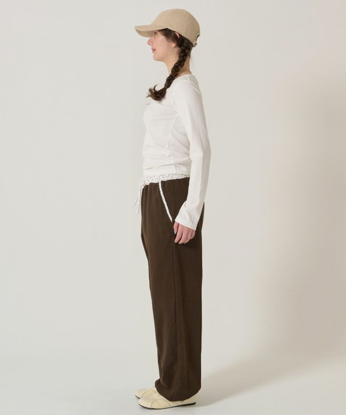 星/裏起毛パンツ/スウェット