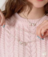 ペア/ネックレス/シルバー/ラブ