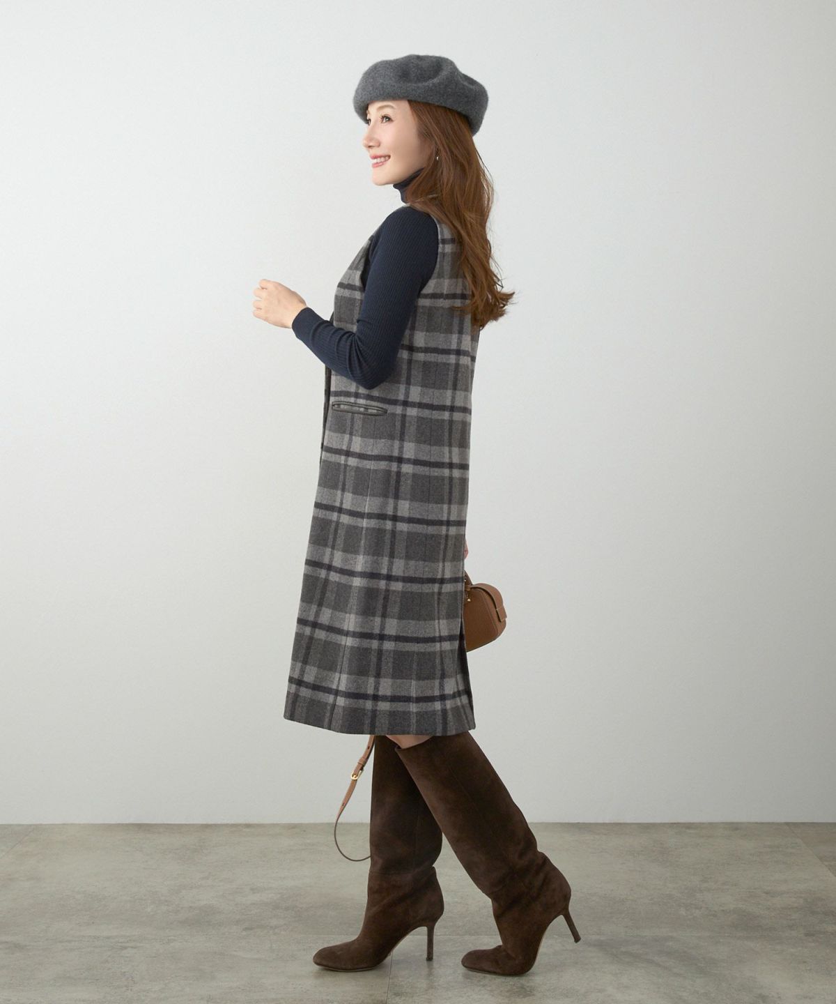 レディース 大人可愛い 上品 きれいめ オフィス 大人カジュアル フェミニン ノーカラー ジョイントスペース