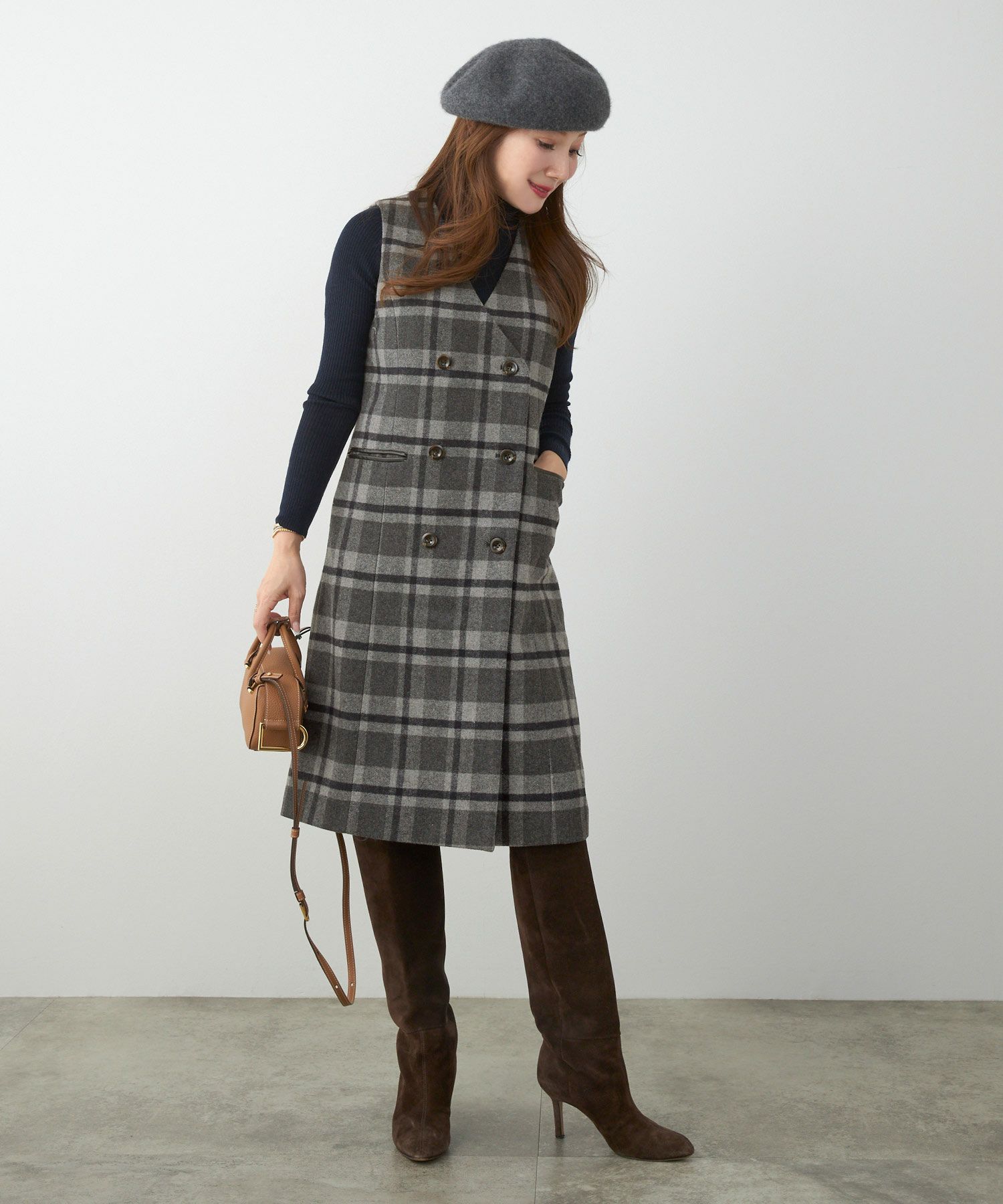 レディース 大人可愛い 上品 きれいめ オフィス 大人カジュアル フェミニン ノーカラー ジョイントスペース