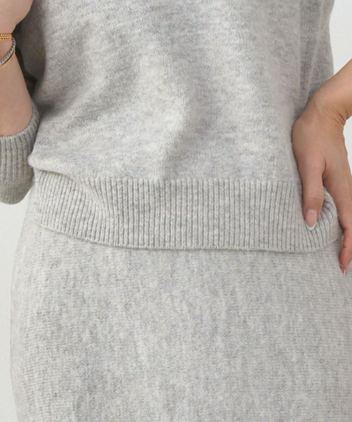 手洗い可 セットアップ対応 レディース 長袖 大人可愛い 上品 きれいめ オフィス 大人カジュアル フェミニン ジョイントスペース