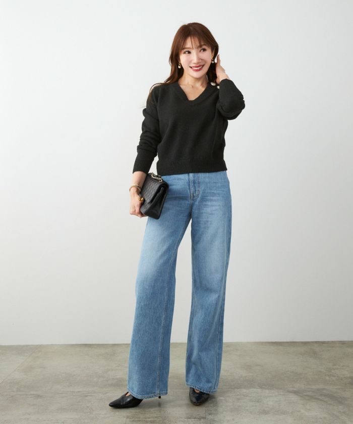 手洗い可 セットアップ対応 レディース 長袖 大人可愛い 上品 きれいめ オフィス 大人カジュアル フェミニン ジョイントスペース