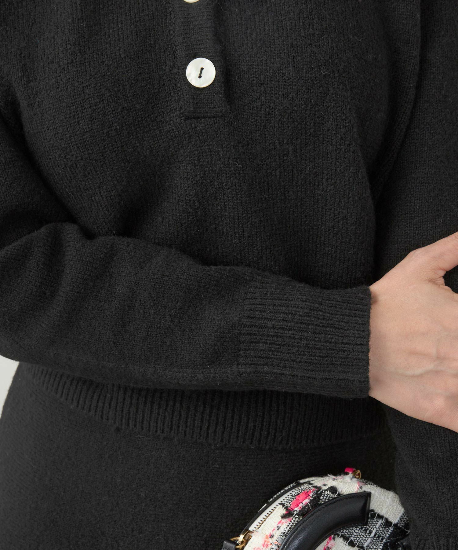 手洗い可 セットアップ対応 取り外し可 長袖 大人可愛い 上品 きれいめ オフィス 大人カジュアル フェミニン ジョイントスペース