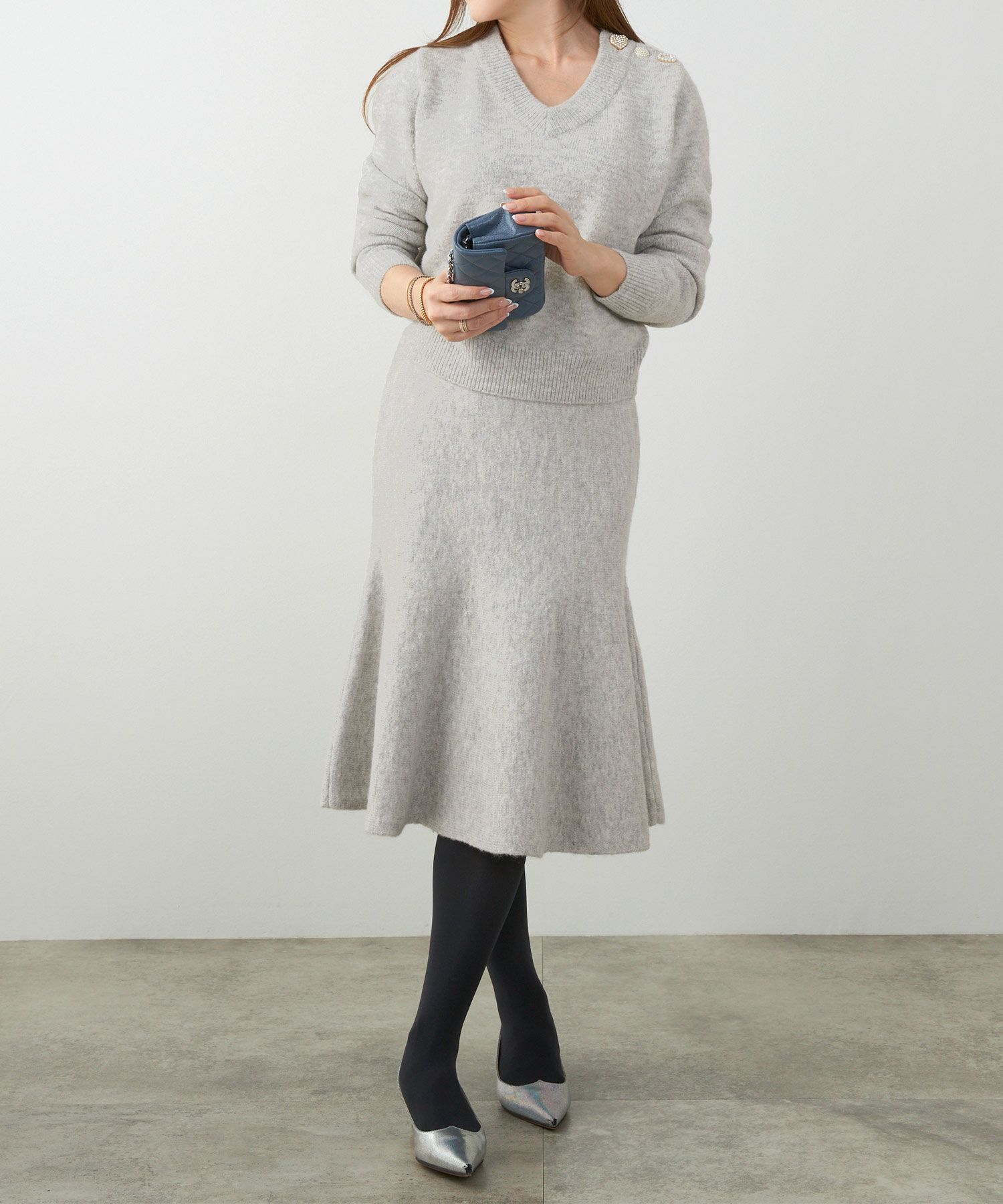 手洗い可 セットアップ対応 レディース 大人可愛い 上品 きれいめ 体型カバー オフィス 大人カジュアル フェミニン ジョイントスペース