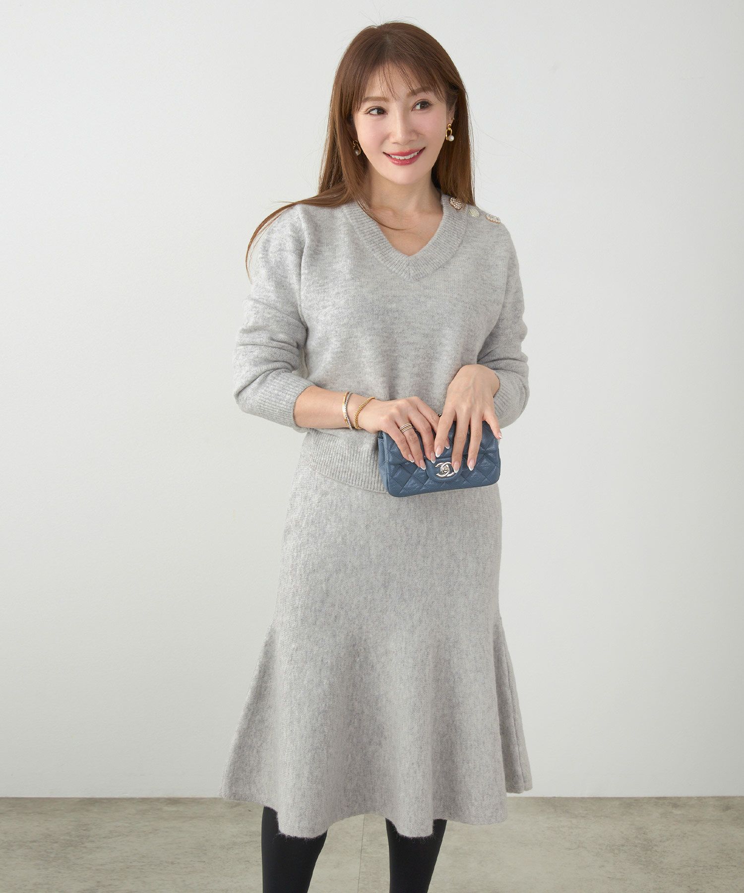 手洗い可 セットアップ対応 レディース 大人可愛い 上品 きれいめ 体型カバー オフィス 大人カジュアル フェミニン ジョイントスペース