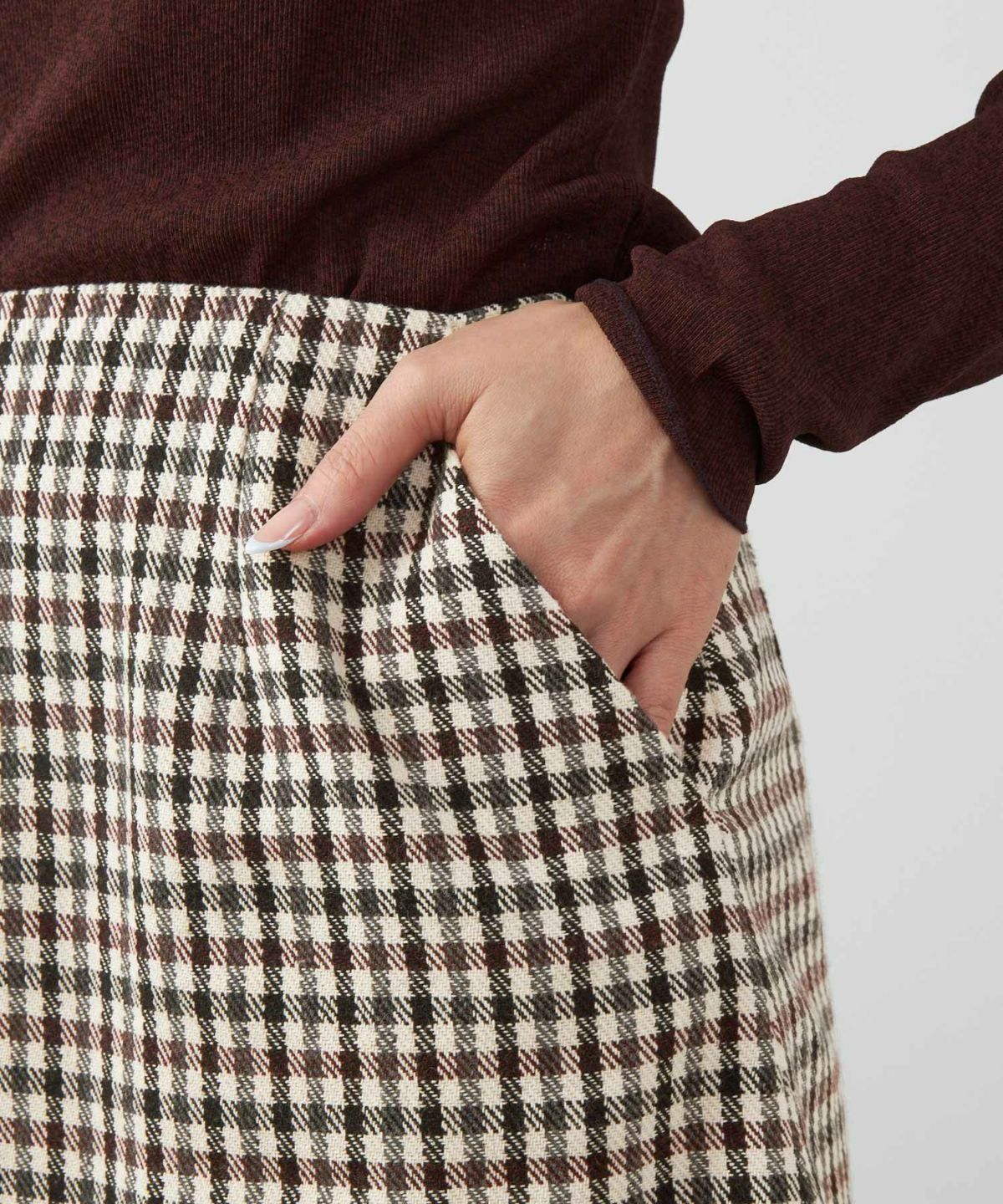 手洗い可 レディース 大人可愛い 上品 きれいめ 柄 大人カジュアル フェミニン 秋冬 ジョイントスペース 