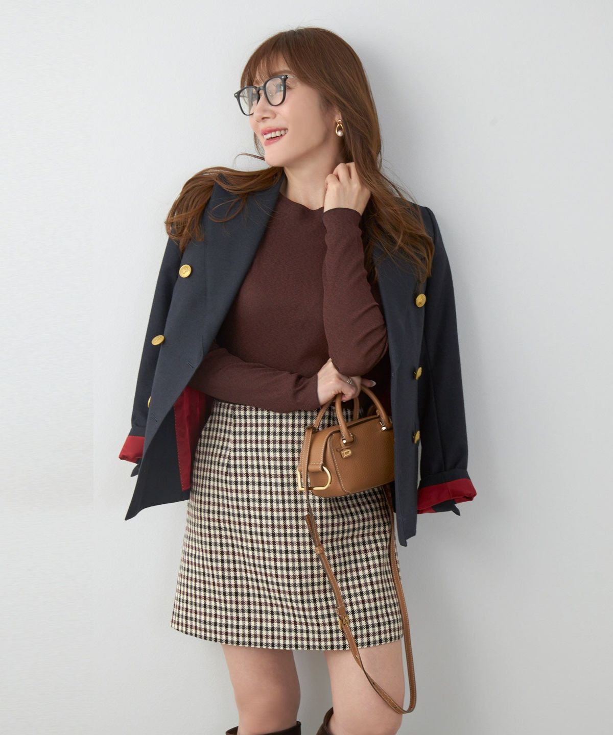 手洗い可 レディース 大人可愛い 上品 きれいめ 柄 大人カジュアル フェミニン 秋冬 ジョイントスペース 