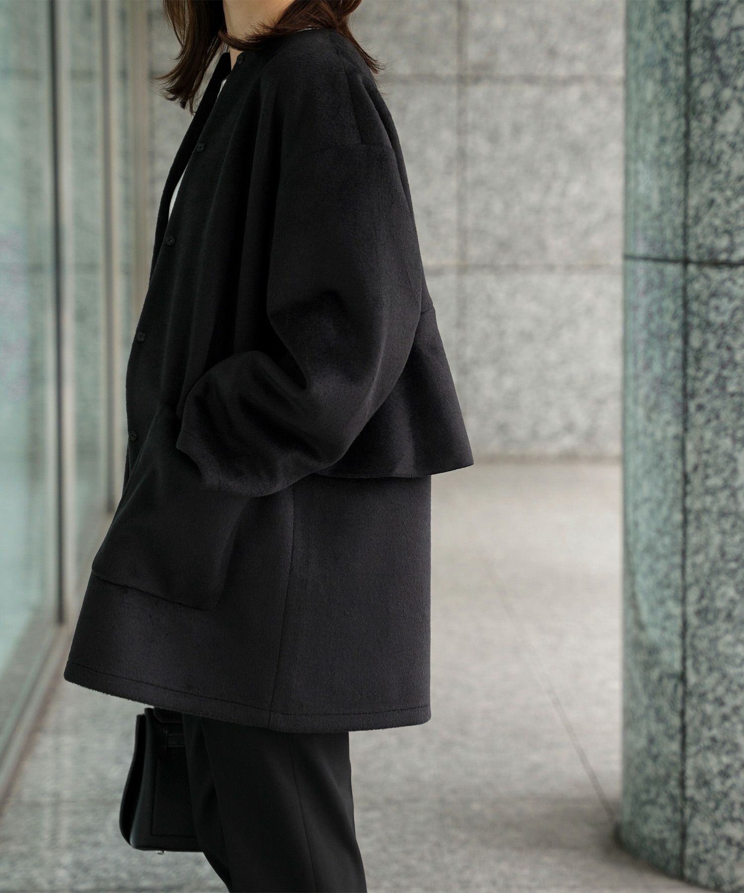 ライナー ベスト付き コート アウター レディース キルティング ベスト 2way 暖かい 可愛い きれいめ サックス ベージュ ブラック M