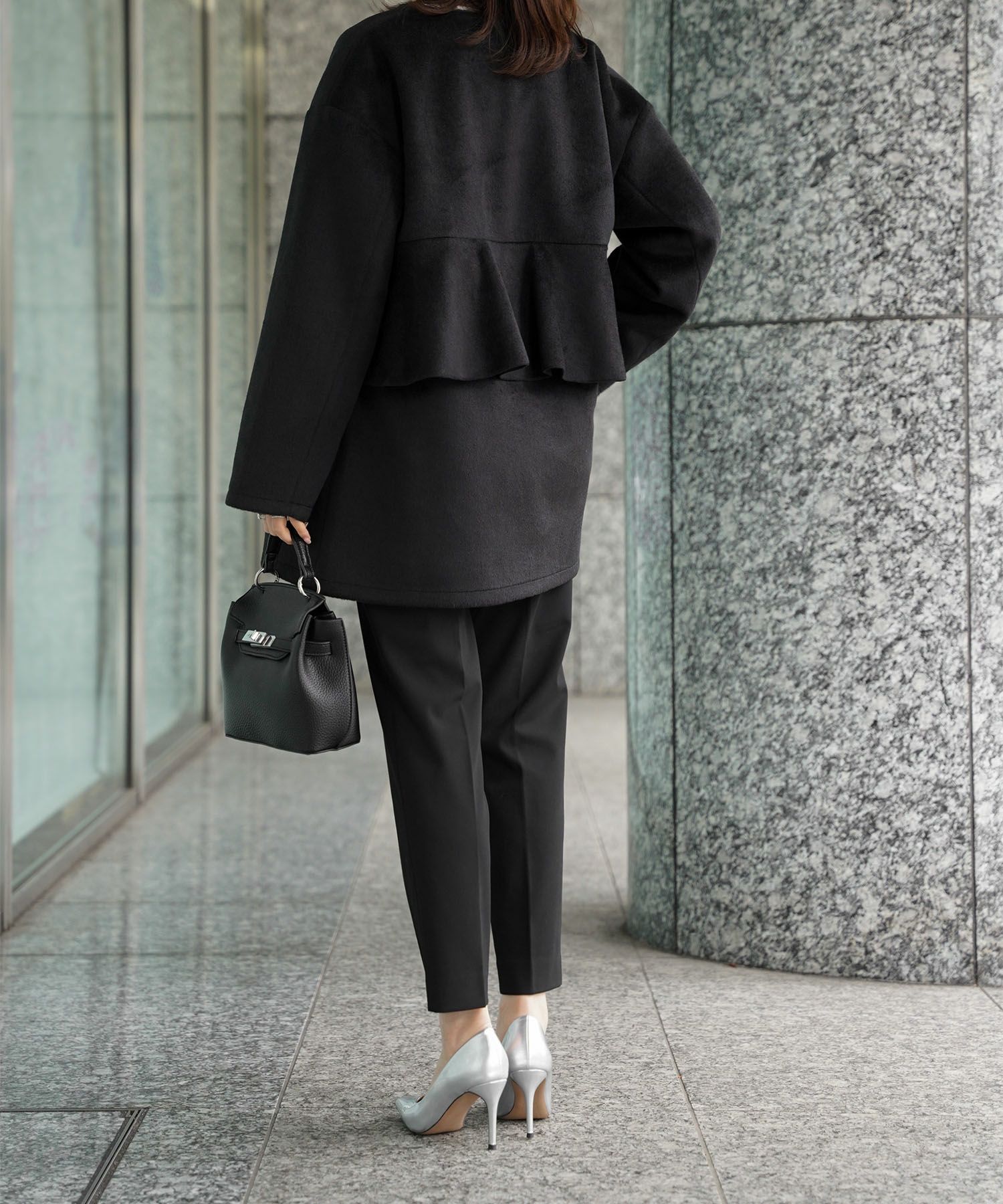 ライナー ベスト付き コート アウター レディース キルティング ベスト 2way 暖かい 可愛い きれいめ サックス ベージュ ブラック M