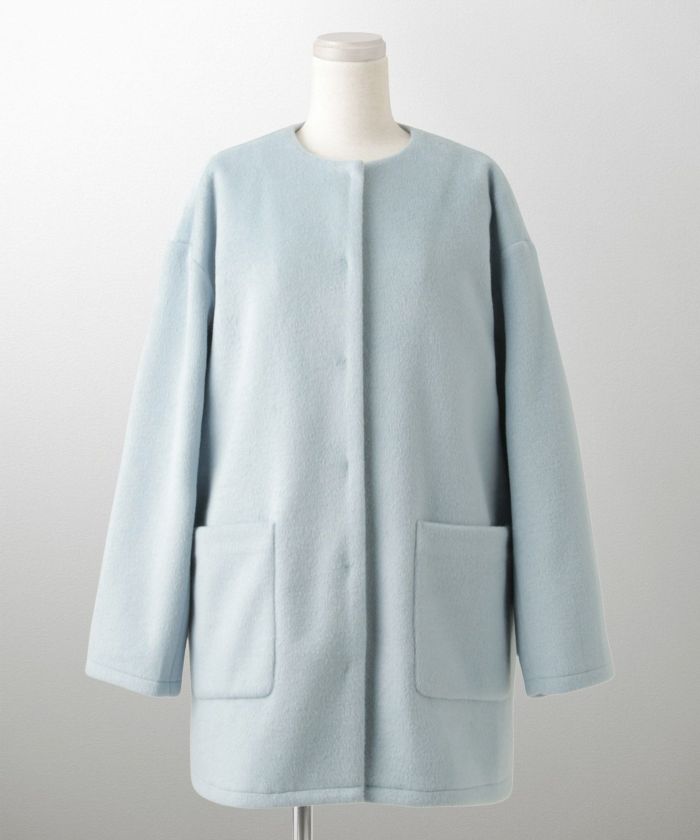 ライナー ベスト付き コート アウター レディース キルティング ベスト 2way 暖かい 可愛い きれいめ サックス ベージュ ブラック M