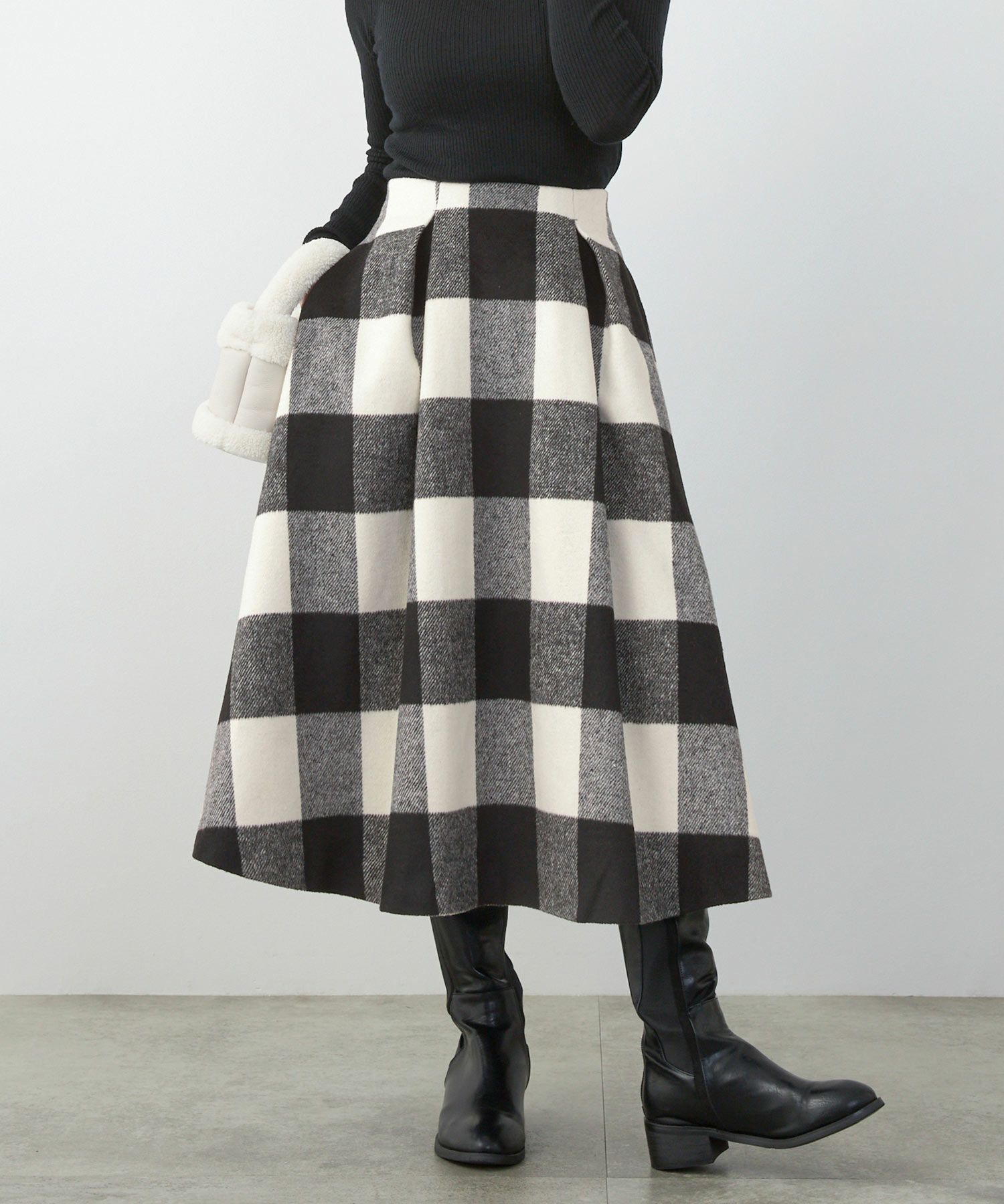 レディース 大人可愛い 上品 きれいめ 体型カバー オフィス 大人カジュアル フェミニン 柄 秋冬 ジョイントスペース