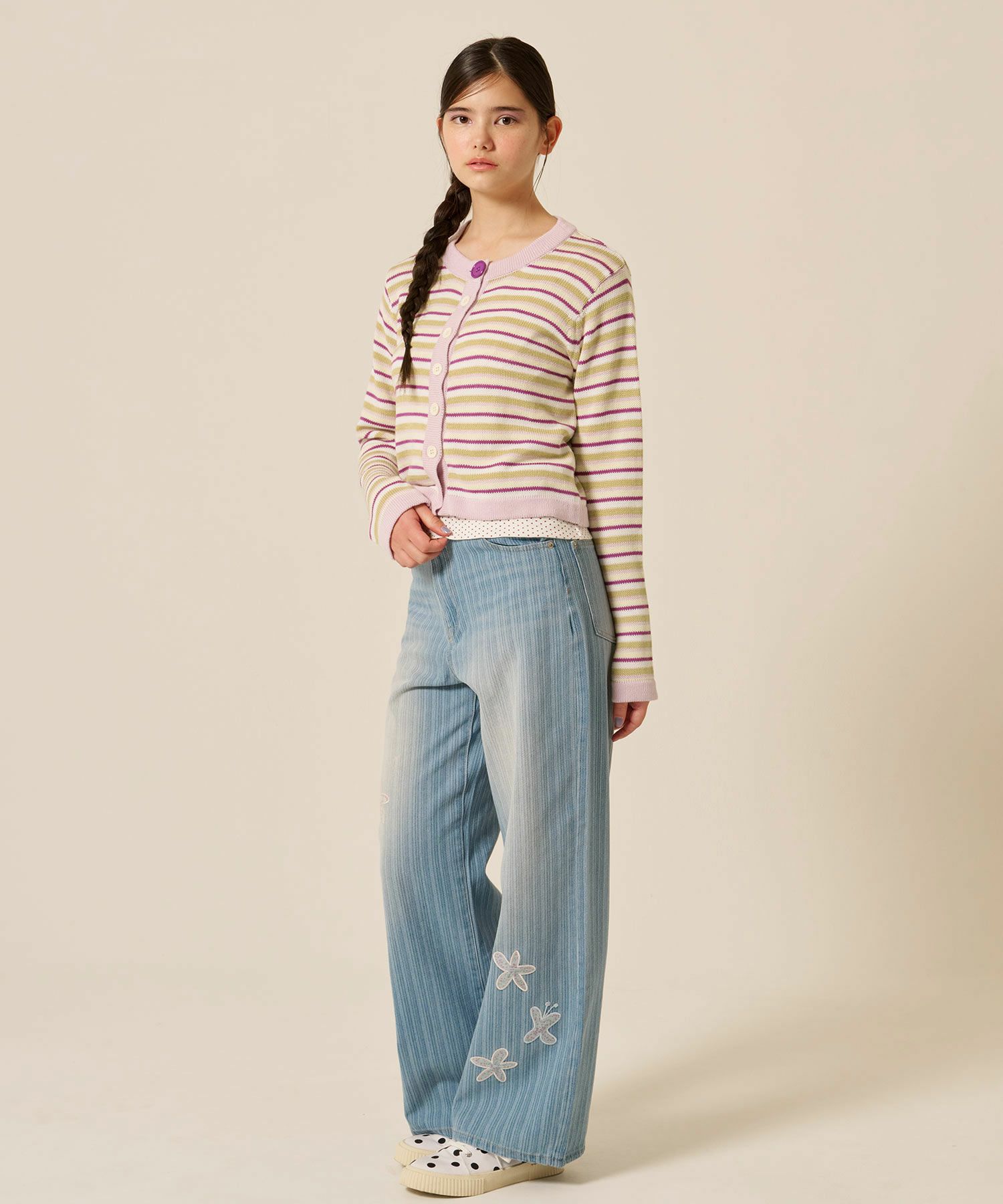 バタフライ フレアチュニック TINA：JOJUN 全2色｜tnj821-0999【6