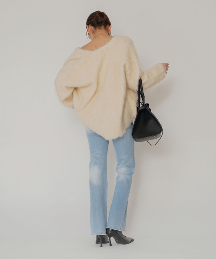 スリム フレア デニム KINO THE KEI