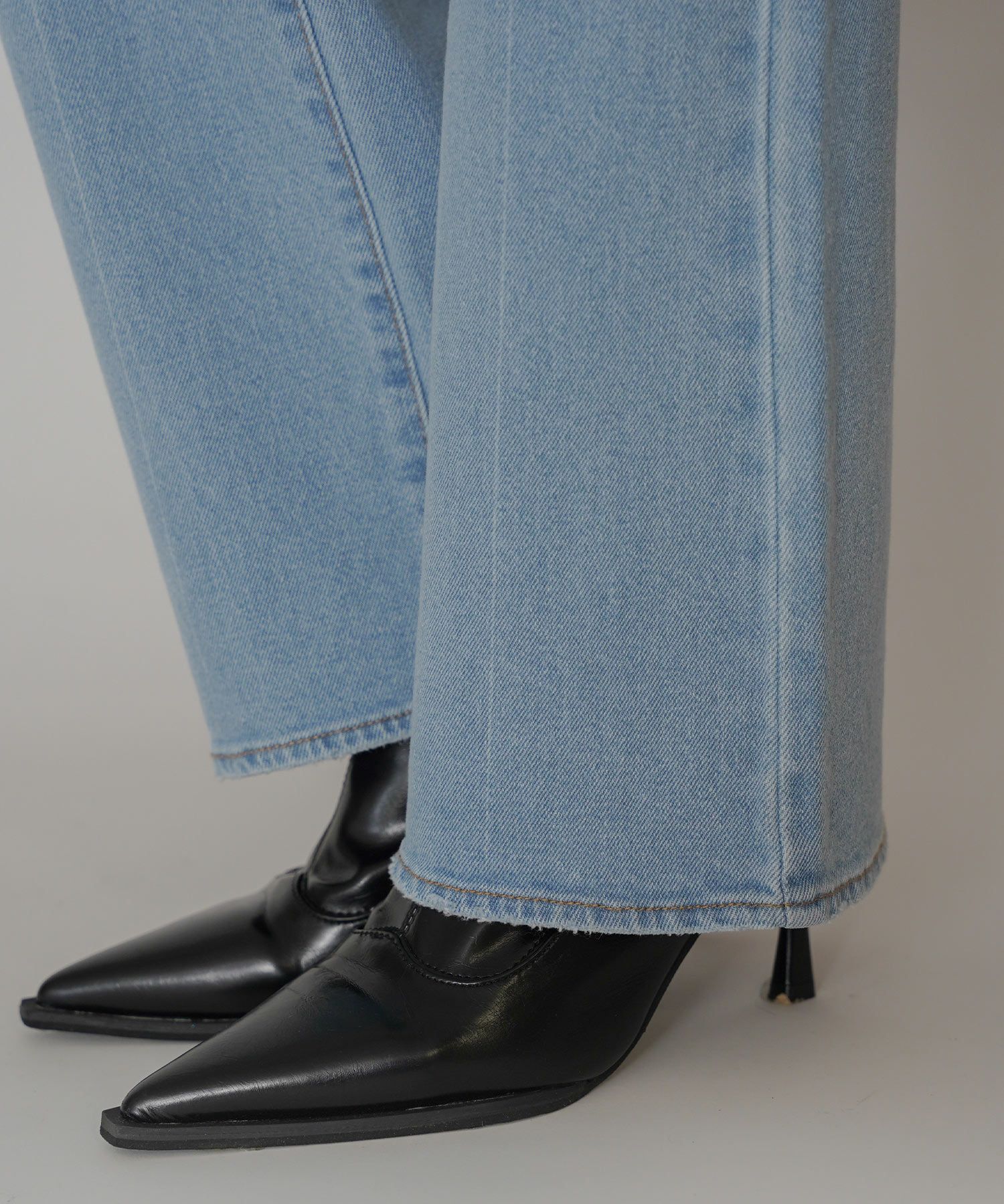 スリム フレア デニム KINO THE KEI