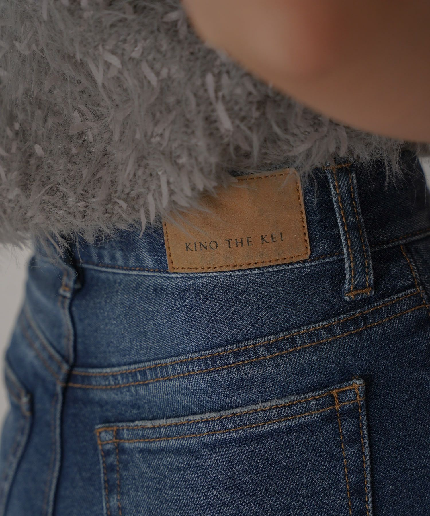 スリム フレア デニム KINO THE KEI