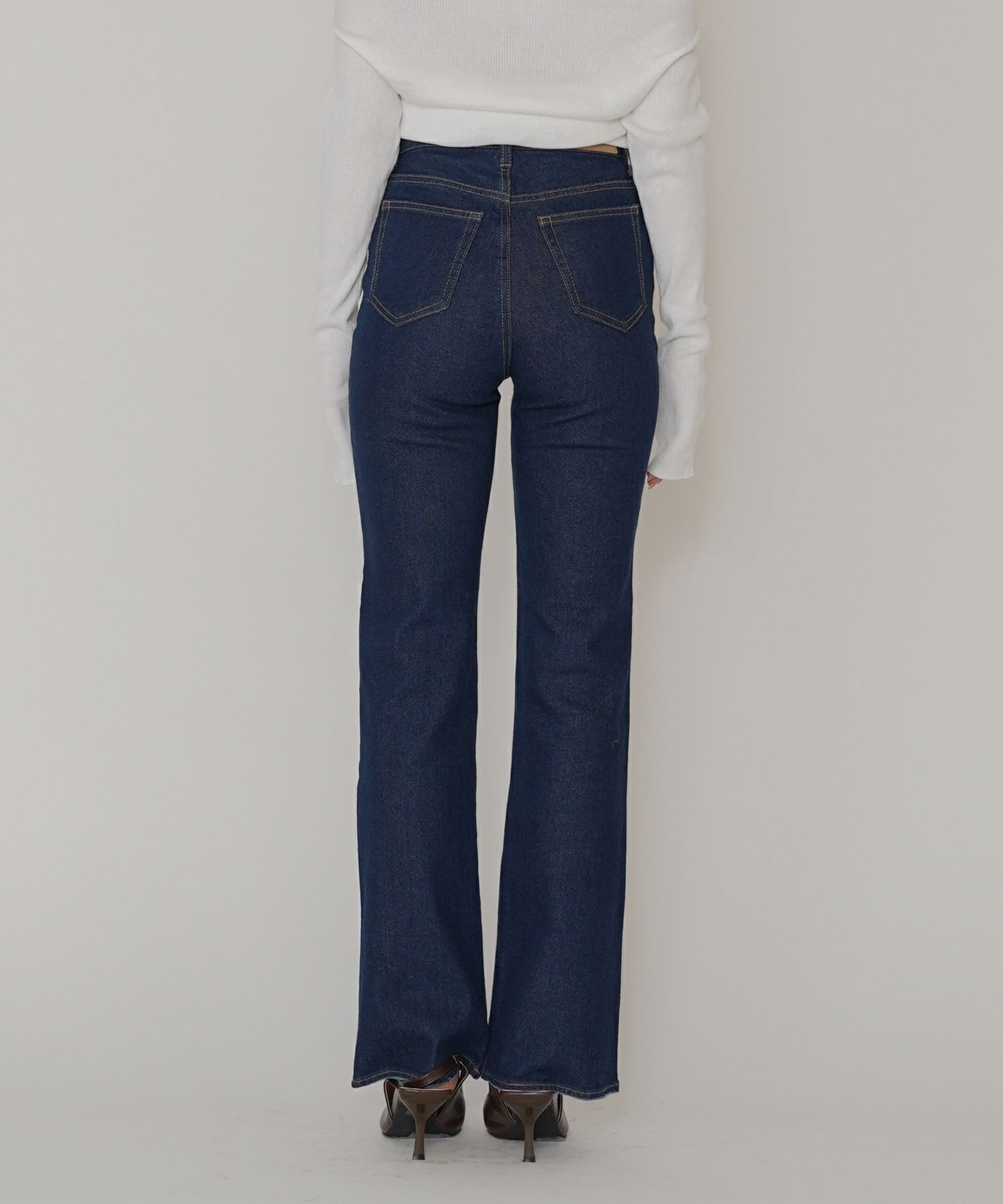 スリム フレア デニム KINO THE KEI