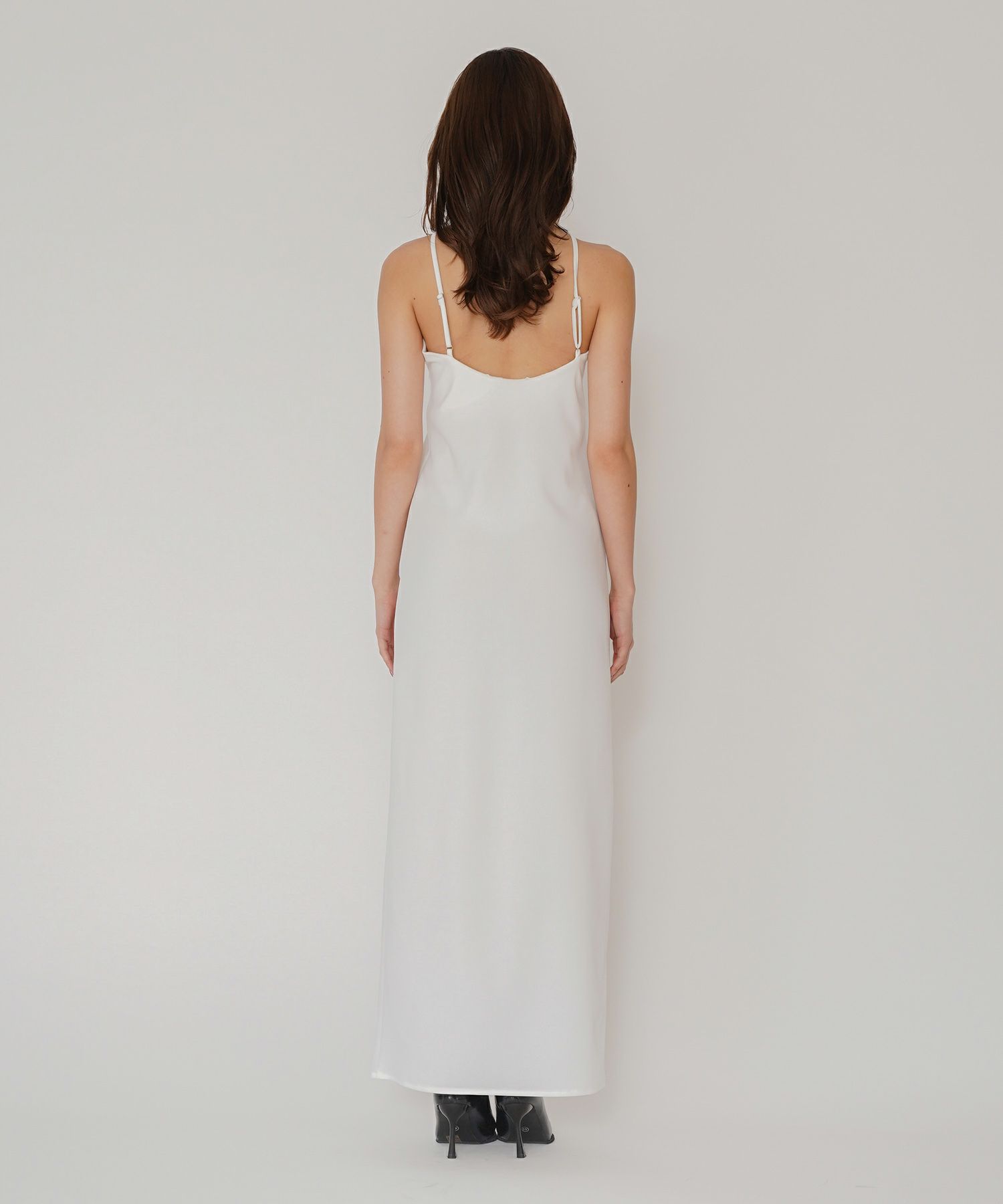 タイトワンピ アメスリ ホルターネック ルームウェア ラウンジウェア バックオープンモテワンピ お家デート デートコーデ ディナー クリスマス 美シルエット ドレス カットソー あざと可愛い 羽織 韓国風 綺麗め 細見え カジュアル KINO THE KEI