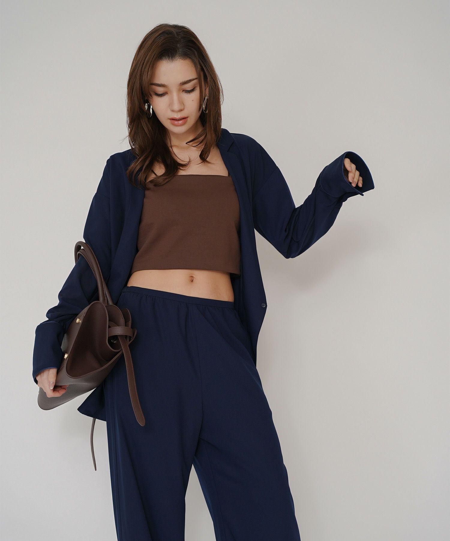 ルームウェア セットアップ パジャマ パンツスタイル ラウンジウェア バックオープンモテワンピ お家デート デートコーデ ディナー クリスマス あざと可愛い 大人パジャマ 楽 ワイドパンツ 韓国風 綺麗め 細見え カジュアル KINO THE KEI