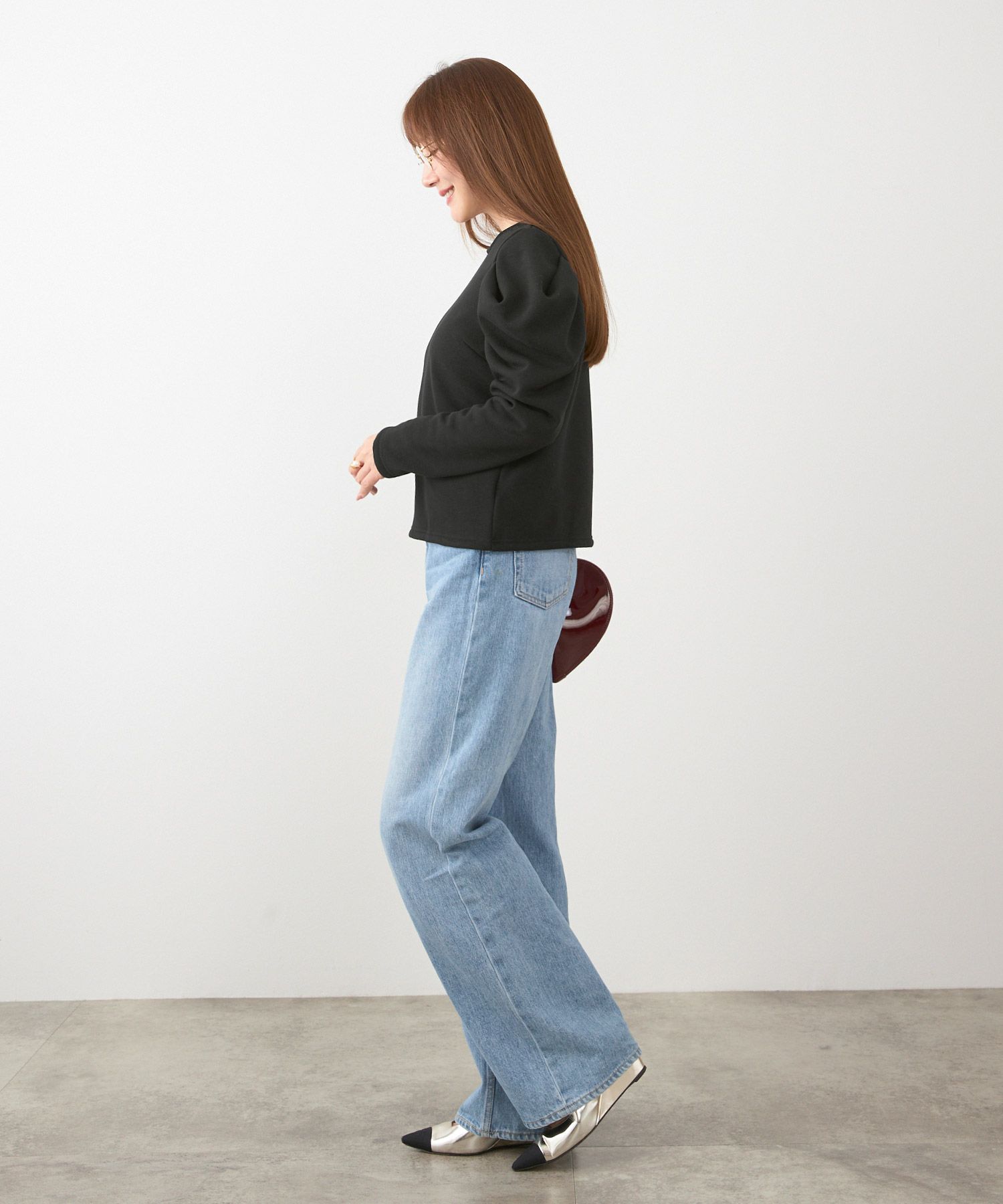 洗濯可 マシンウォッシャブル 大人可愛い 上品 きれいめ 体型カバー オフィス 大人カジュアル フェミニン ジョイントスペース