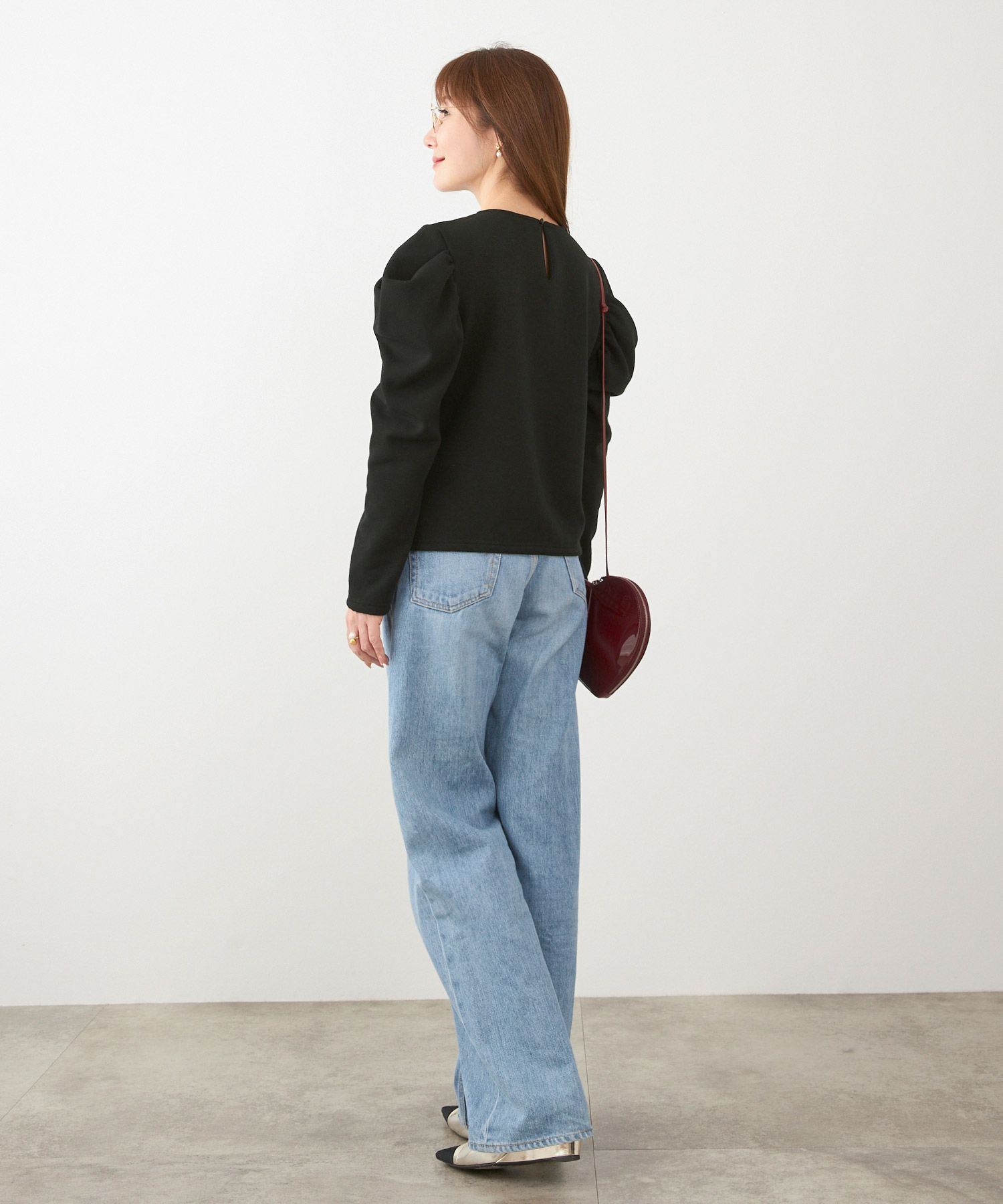 洗濯可 マシンウォッシャブル 大人可愛い 上品 きれいめ 体型カバー オフィス 大人カジュアル フェミニン ジョイントスペース