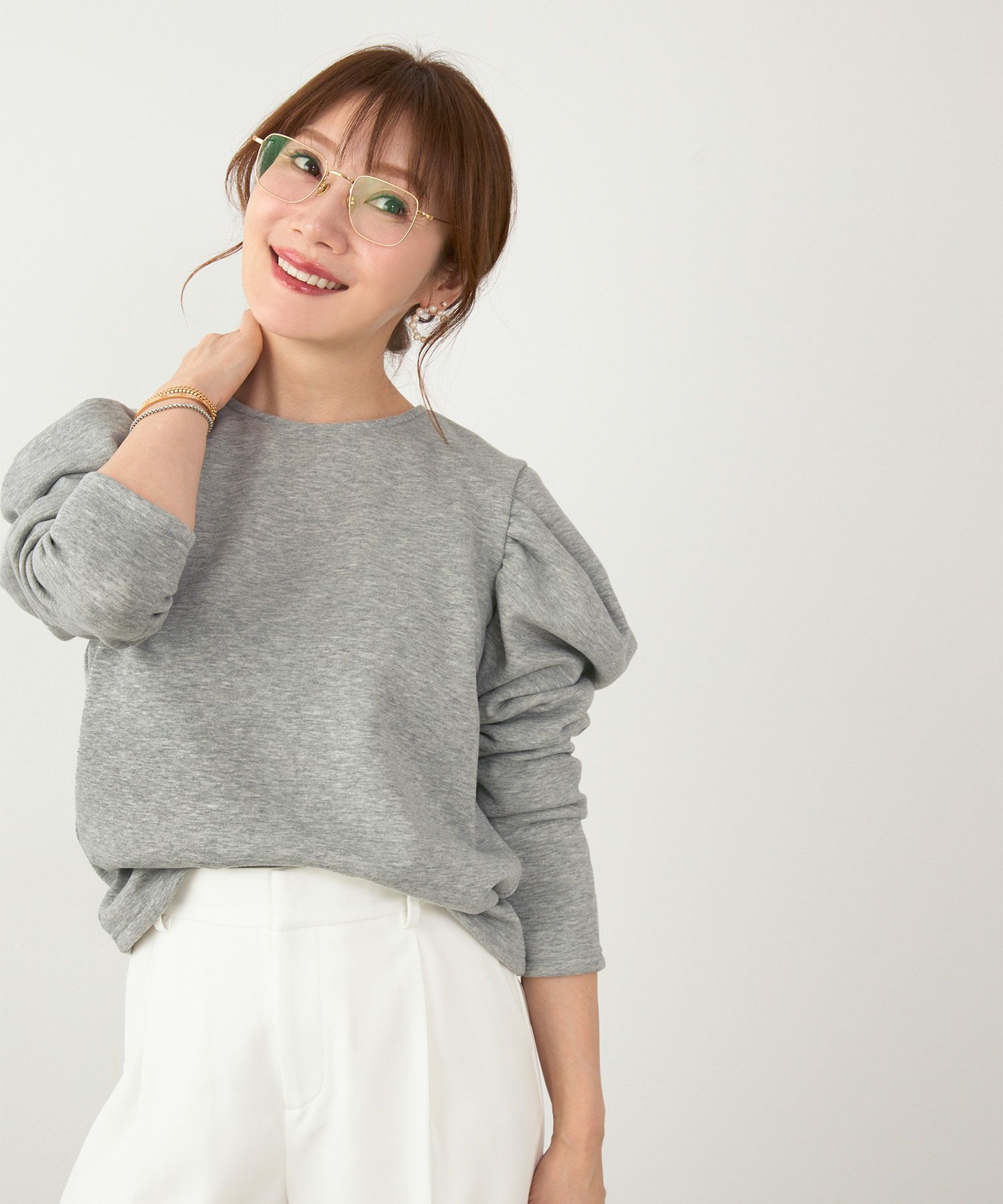 洗濯可 マシンウォッシャブル 大人可愛い 上品 きれいめ 体型カバー オフィス 大人カジュアル フェミニン ジョイントスペース