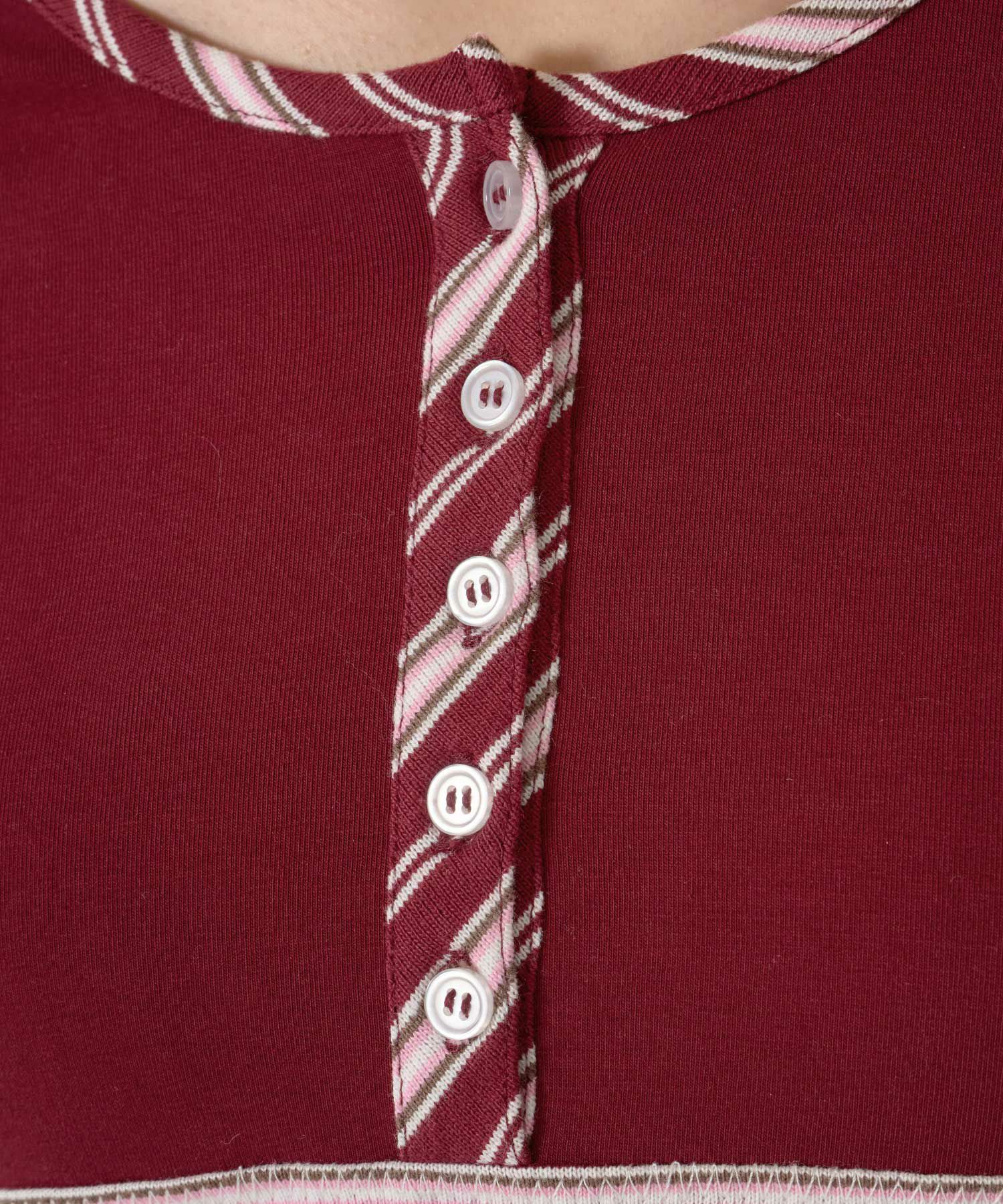 ボーダー/カットソー/ロンT/ヘンリー