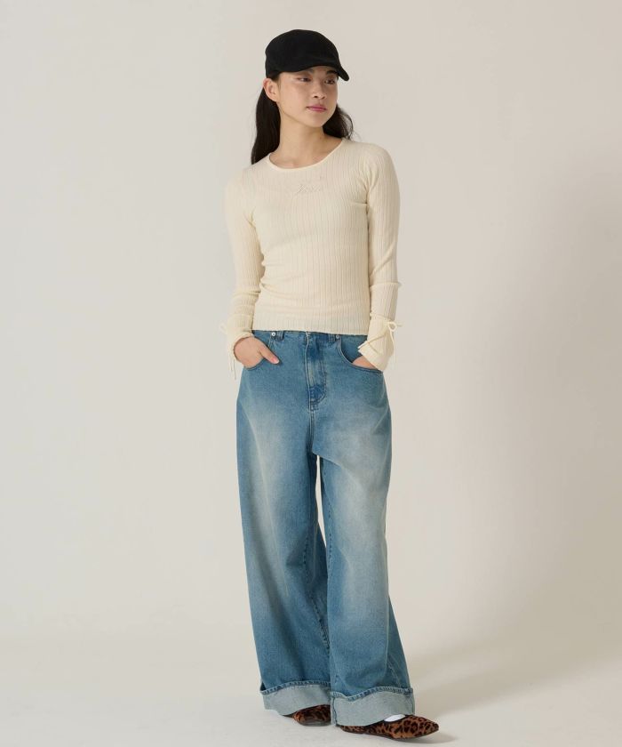 ワイド/バギー/デニム/パンツ