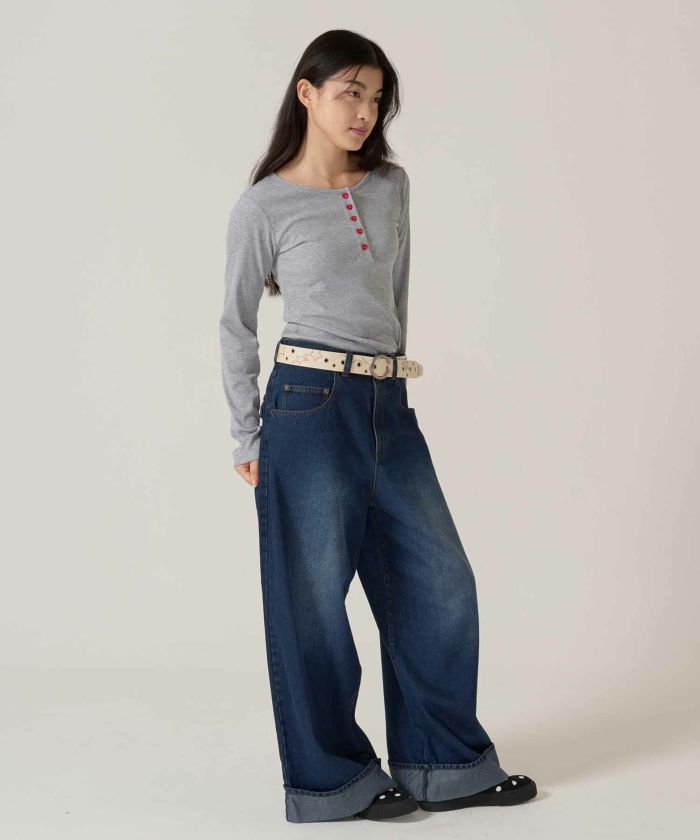 ワイド/バギー/デニム/パンツ