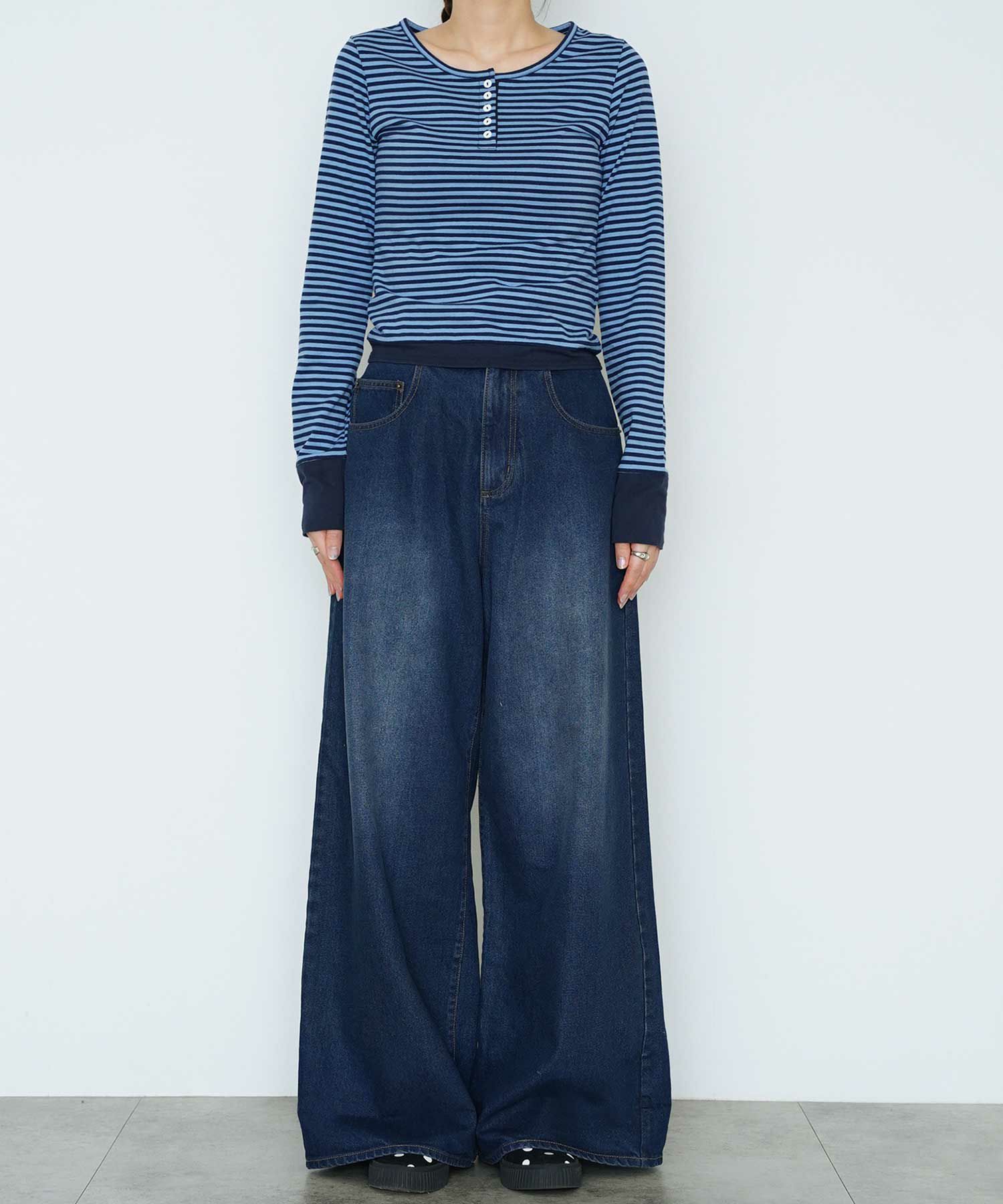 ワイド/バギー/デニム/パンツ