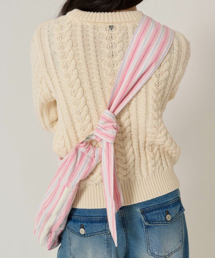 ショルダー/バッグ/ストライプ